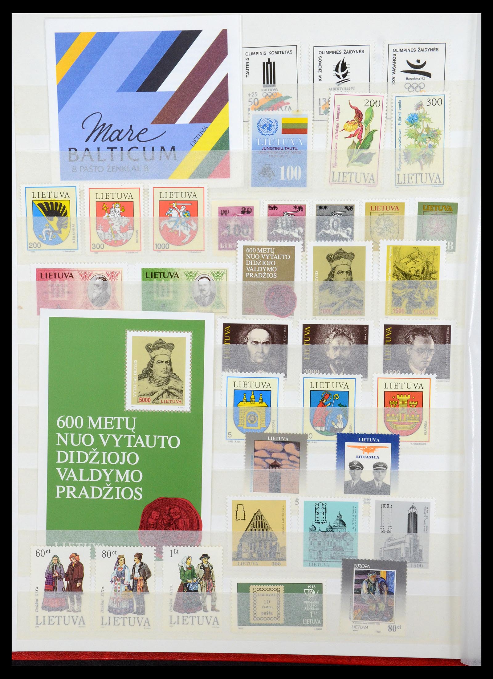 35739 002 - Postzegelverzameling 35739 Litouwen 1990-2004.