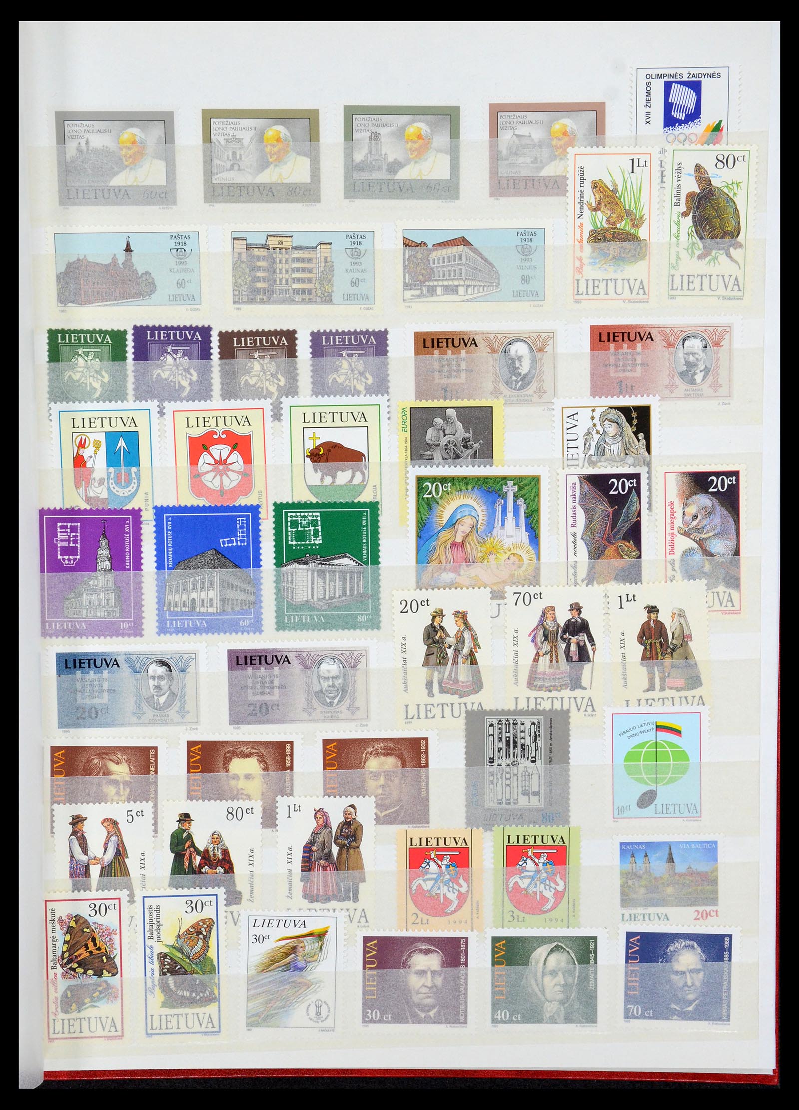 35739 003 - Postzegelverzameling 35739 Litouwen 1990-2004.
