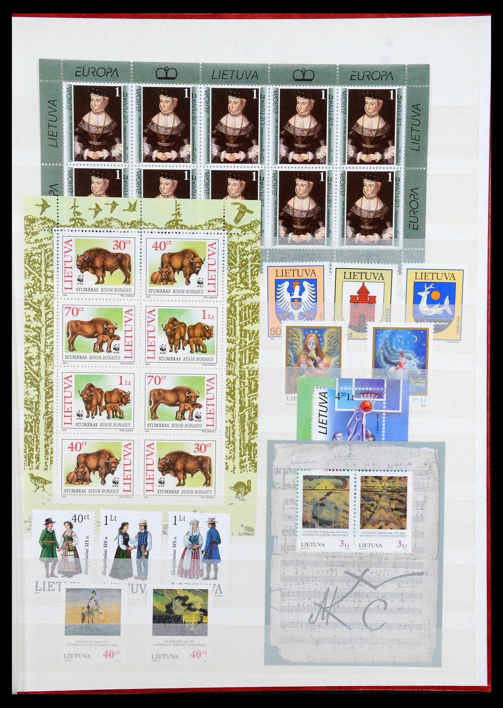 35739 005 - Postzegelverzameling 35739 Litouwen 1990-2004.