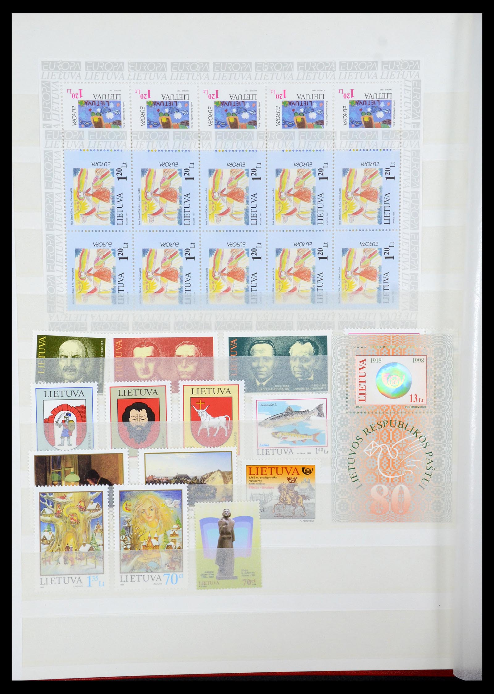 35739 008 - Postzegelverzameling 35739 Litouwen 1990-2004.