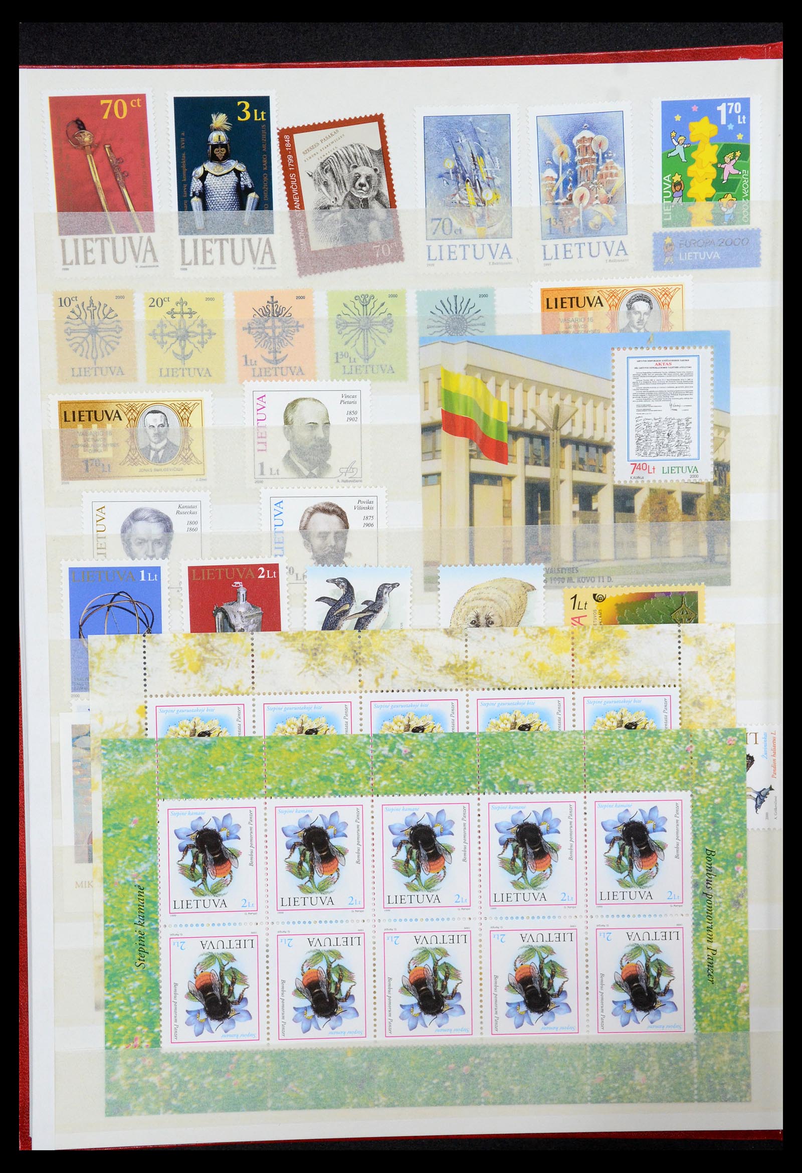 35739 010 - Postzegelverzameling 35739 Litouwen 1990-2004.