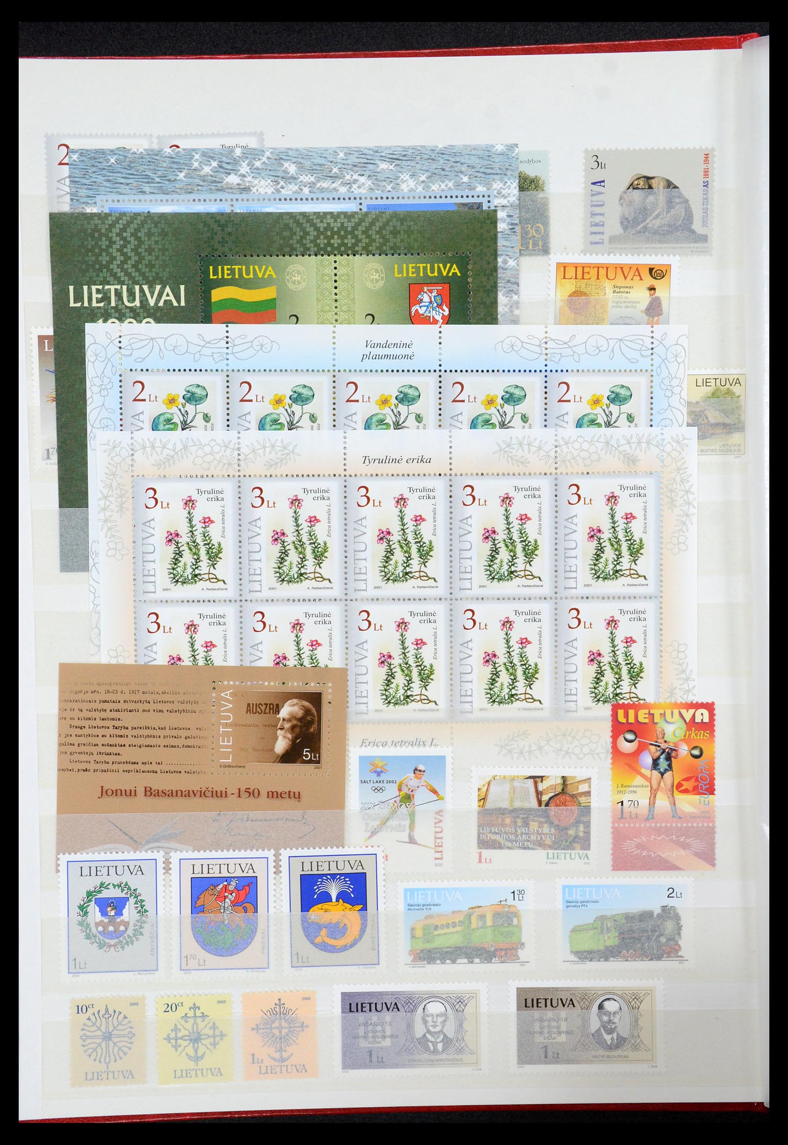 35739 012 - Postzegelverzameling 35739 Litouwen 1990-2004.