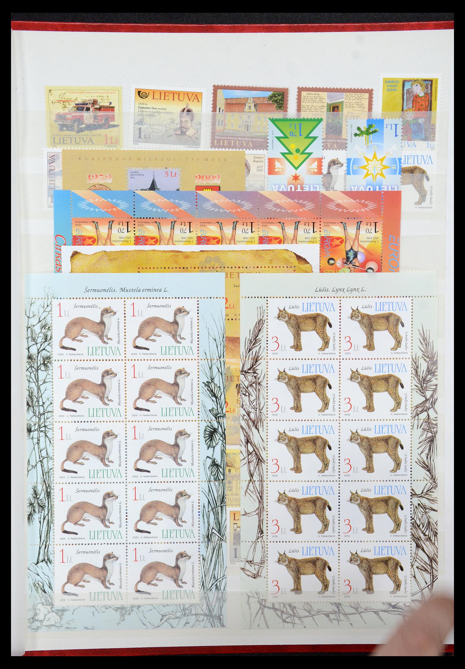 35739 013 - Postzegelverzameling 35739 Litouwen 1990-2004.