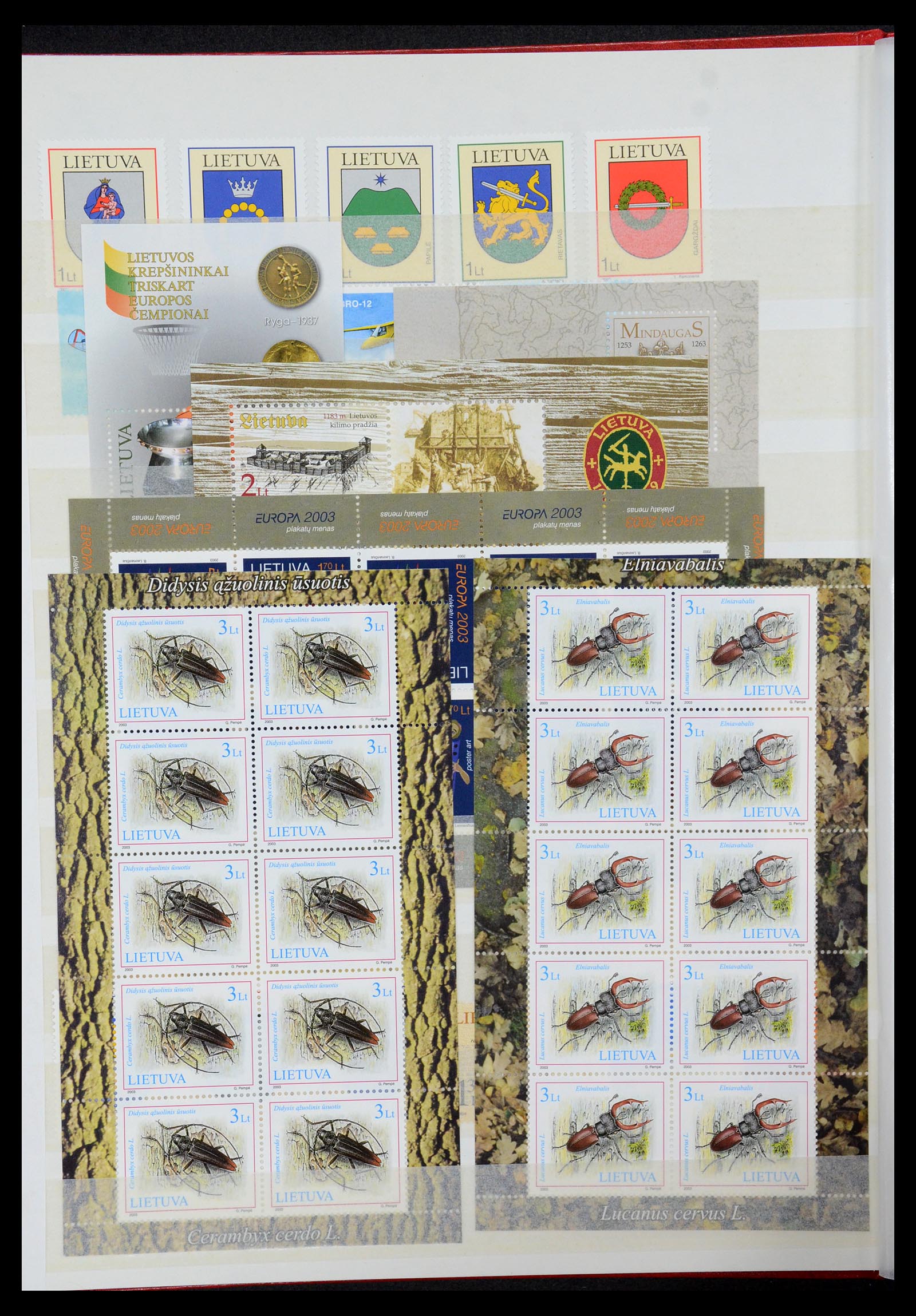 35739 014 - Postzegelverzameling 35739 Litouwen 1990-2004.