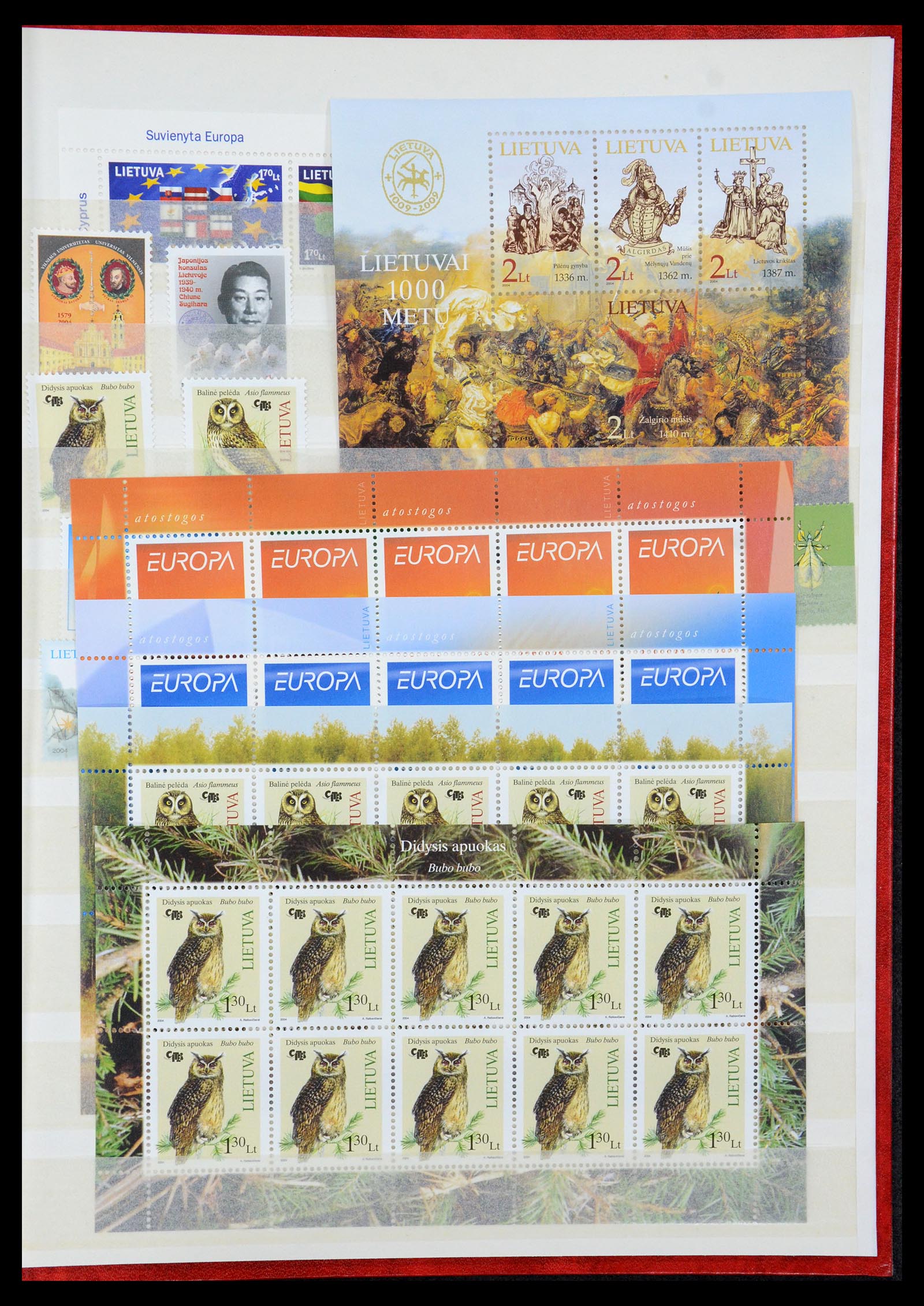 35739 015 - Postzegelverzameling 35739 Litouwen 1990-2004.