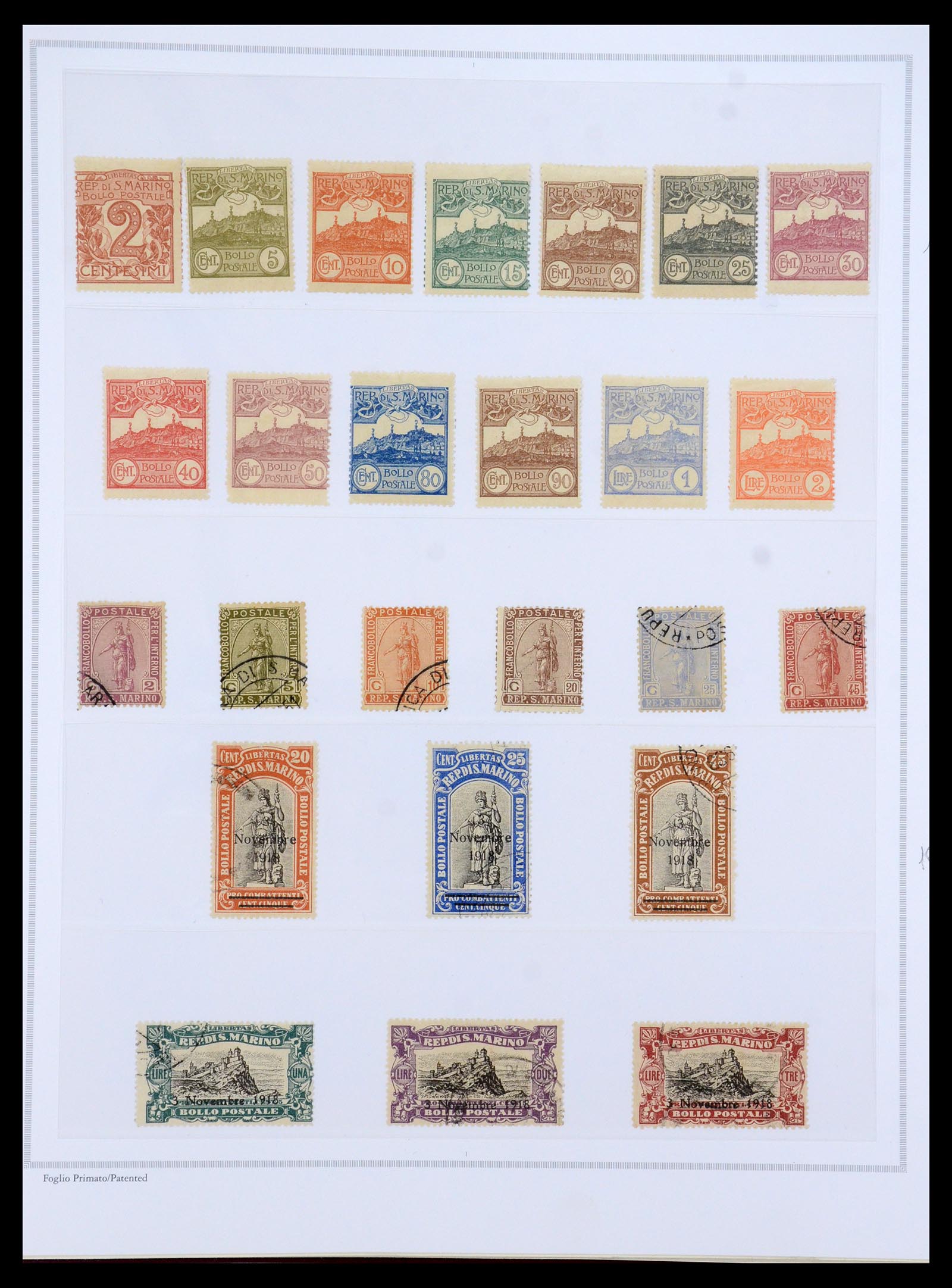 35740 002 - Postzegelverzameling 35740 San Marino 1919-1959.