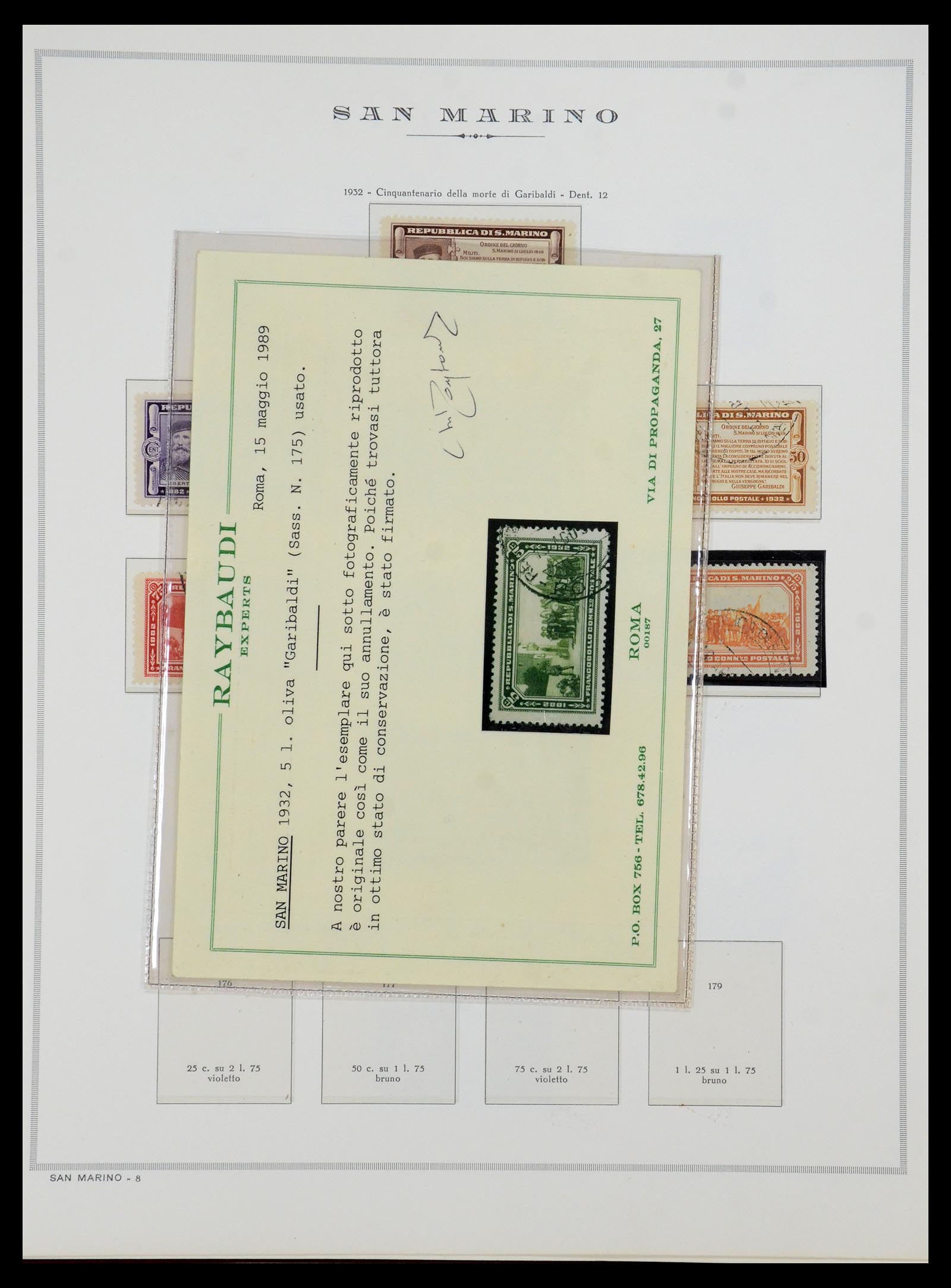 35740 009 - Postzegelverzameling 35740 San Marino 1919-1959.