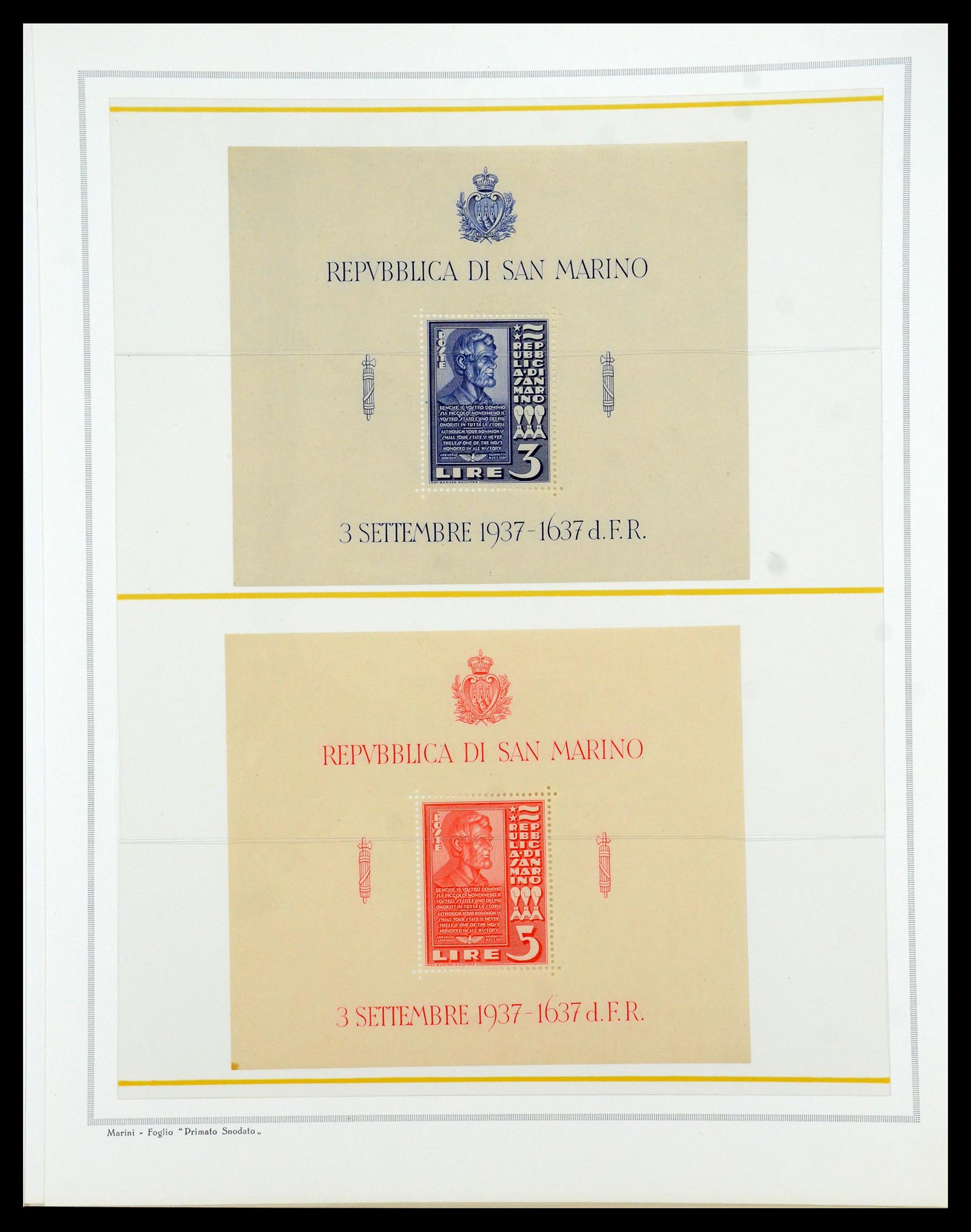 35740 014 - Postzegelverzameling 35740 San Marino 1919-1959.