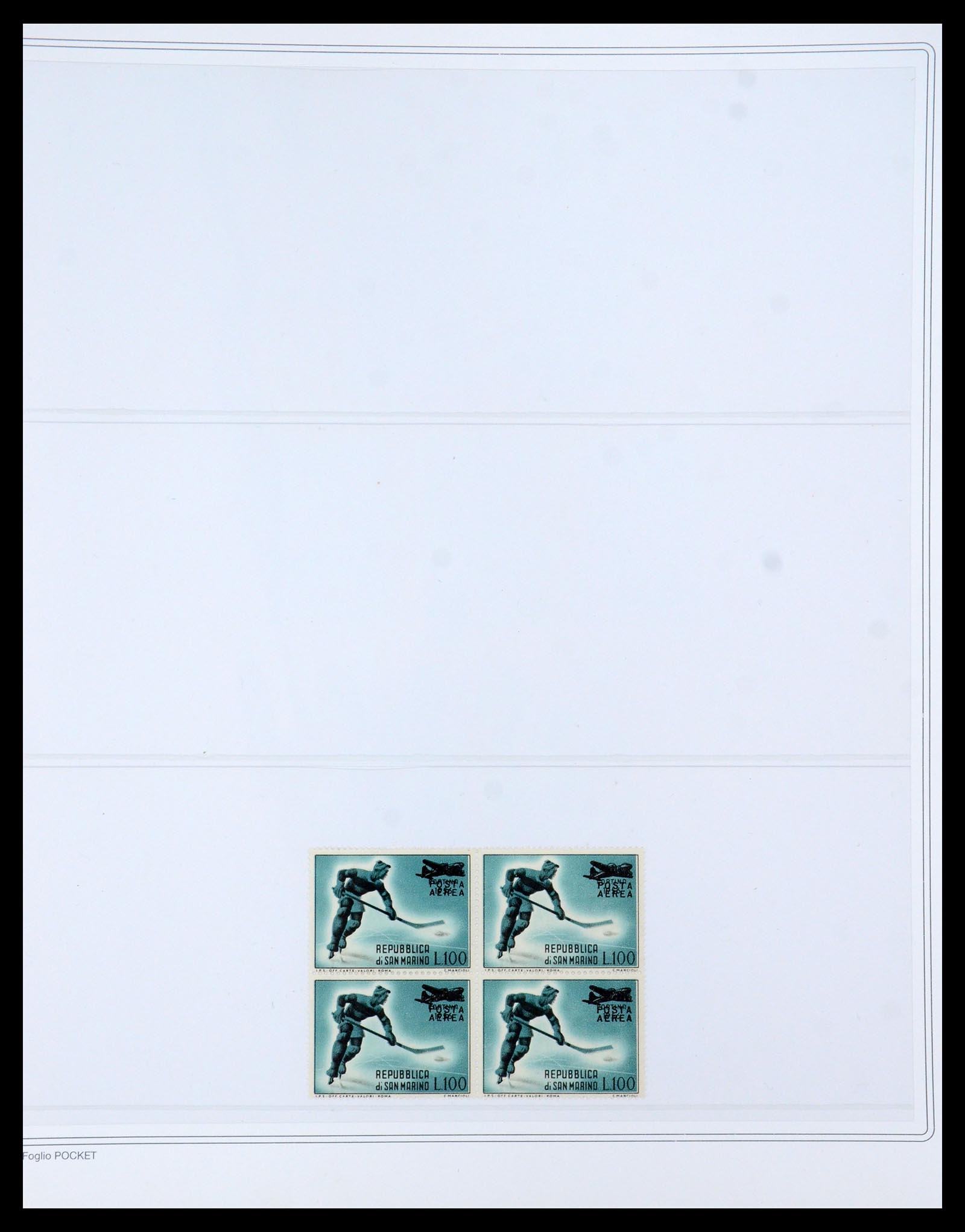 35740 050 - Postzegelverzameling 35740 San Marino 1919-1959.