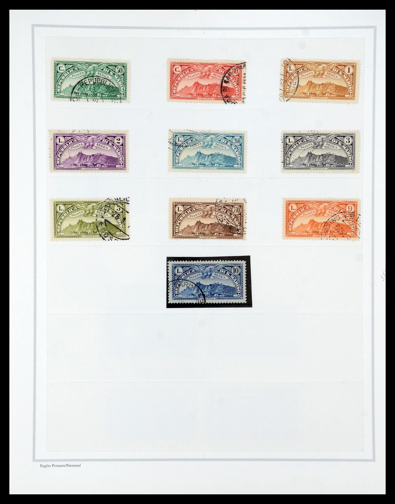 35740 057 - Postzegelverzameling 35740 San Marino 1919-1959.