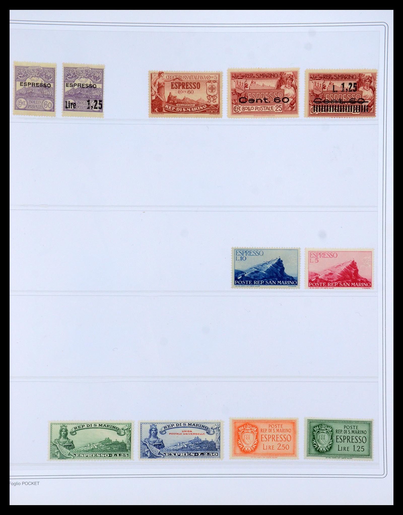 35740 066 - Postzegelverzameling 35740 San Marino 1919-1959.