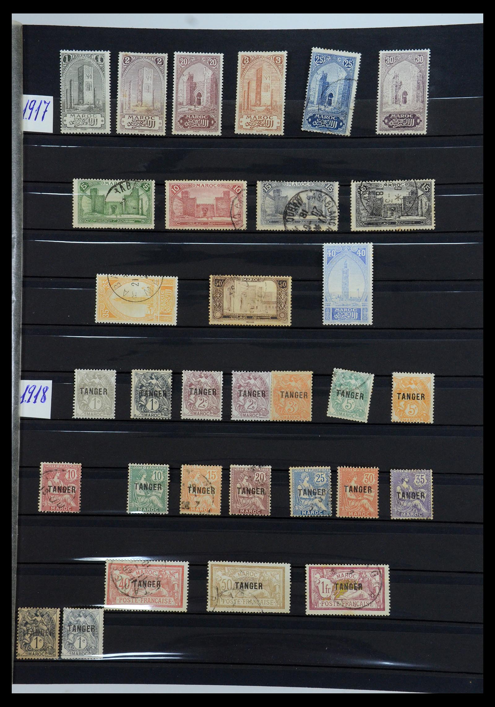 35741 003 - Postzegelverzameling 35741 Marokko 1891-1982.