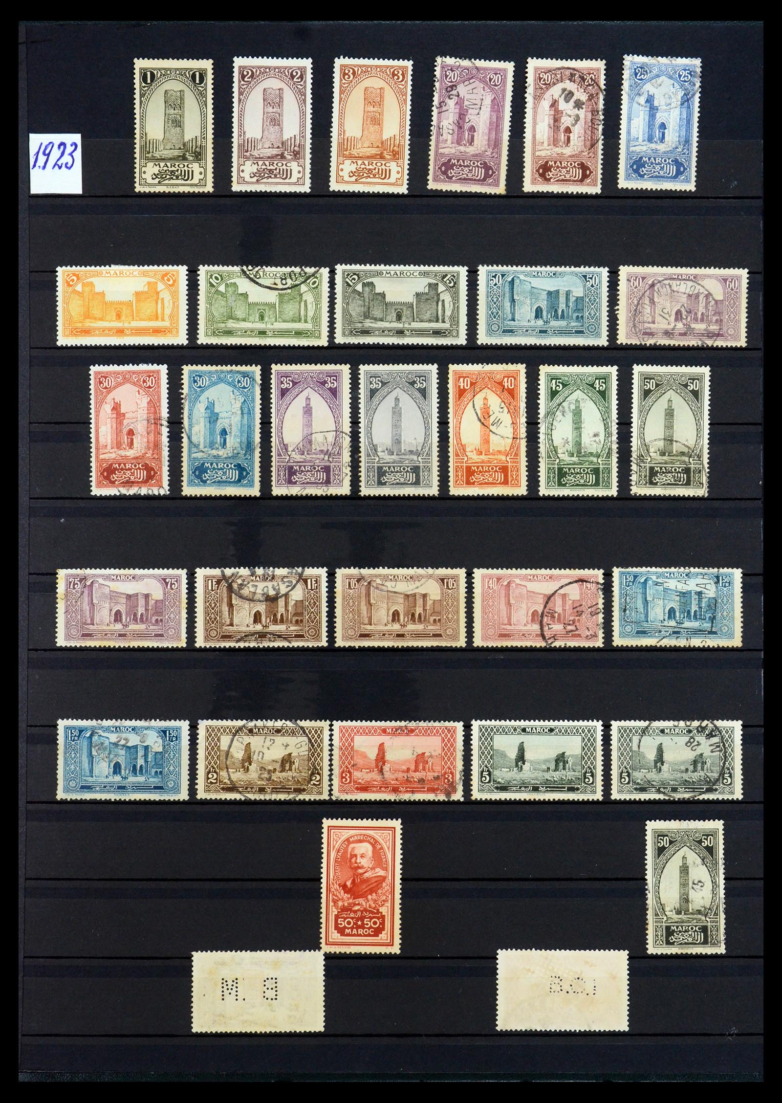 35741 004 - Stamp Collection 35741 Morocco 1891-1982.