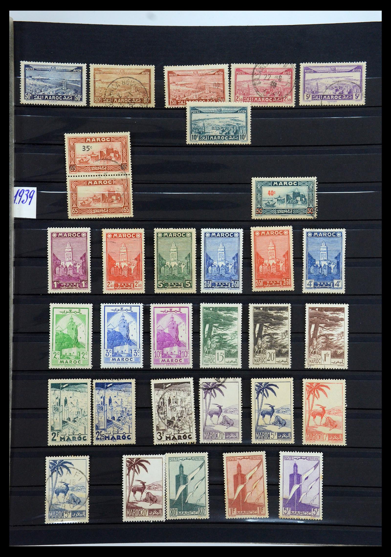 35741 007 - Postzegelverzameling 35741 Marokko 1891-1982.
