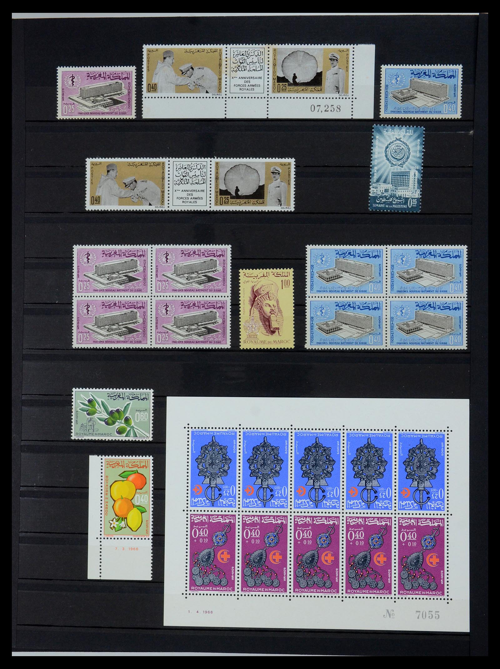 35741 024 - Postzegelverzameling 35741 Marokko 1891-1982.
