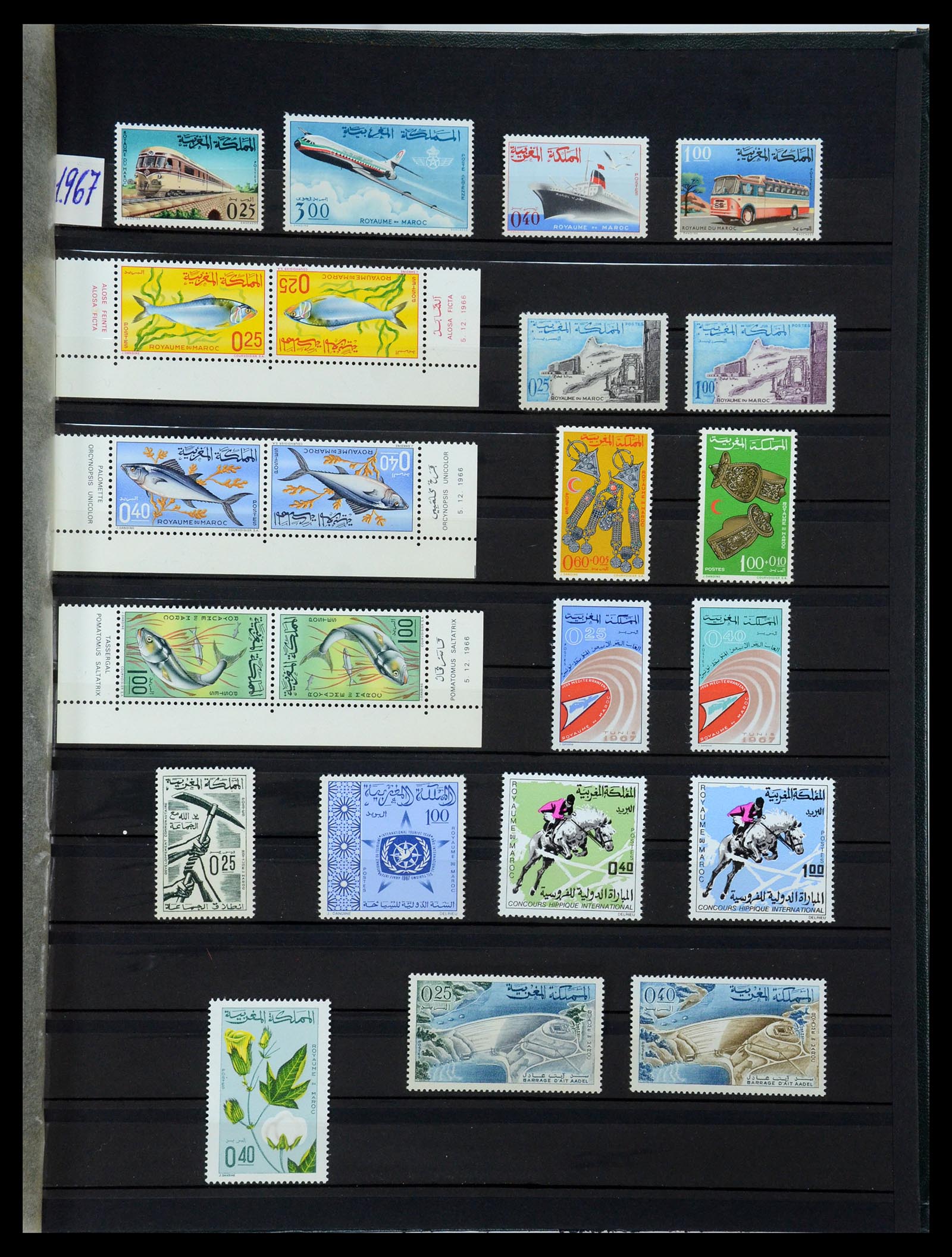 35741 025 - Postzegelverzameling 35741 Marokko 1891-1982.