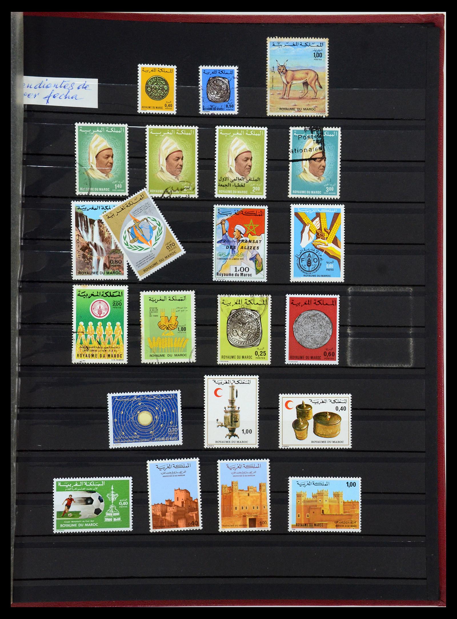 35741 056 - Postzegelverzameling 35741 Marokko 1891-1982.