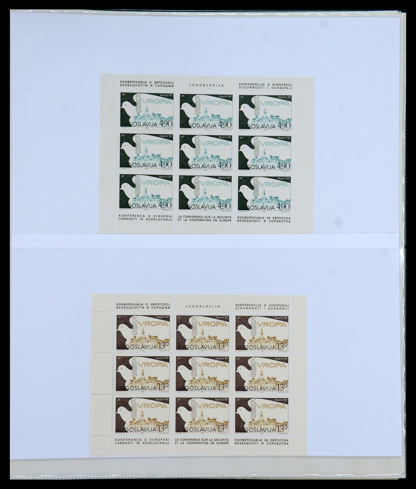 35742 049 - Postzegelverzameling 35742 Joegoslavië 1921-1950.