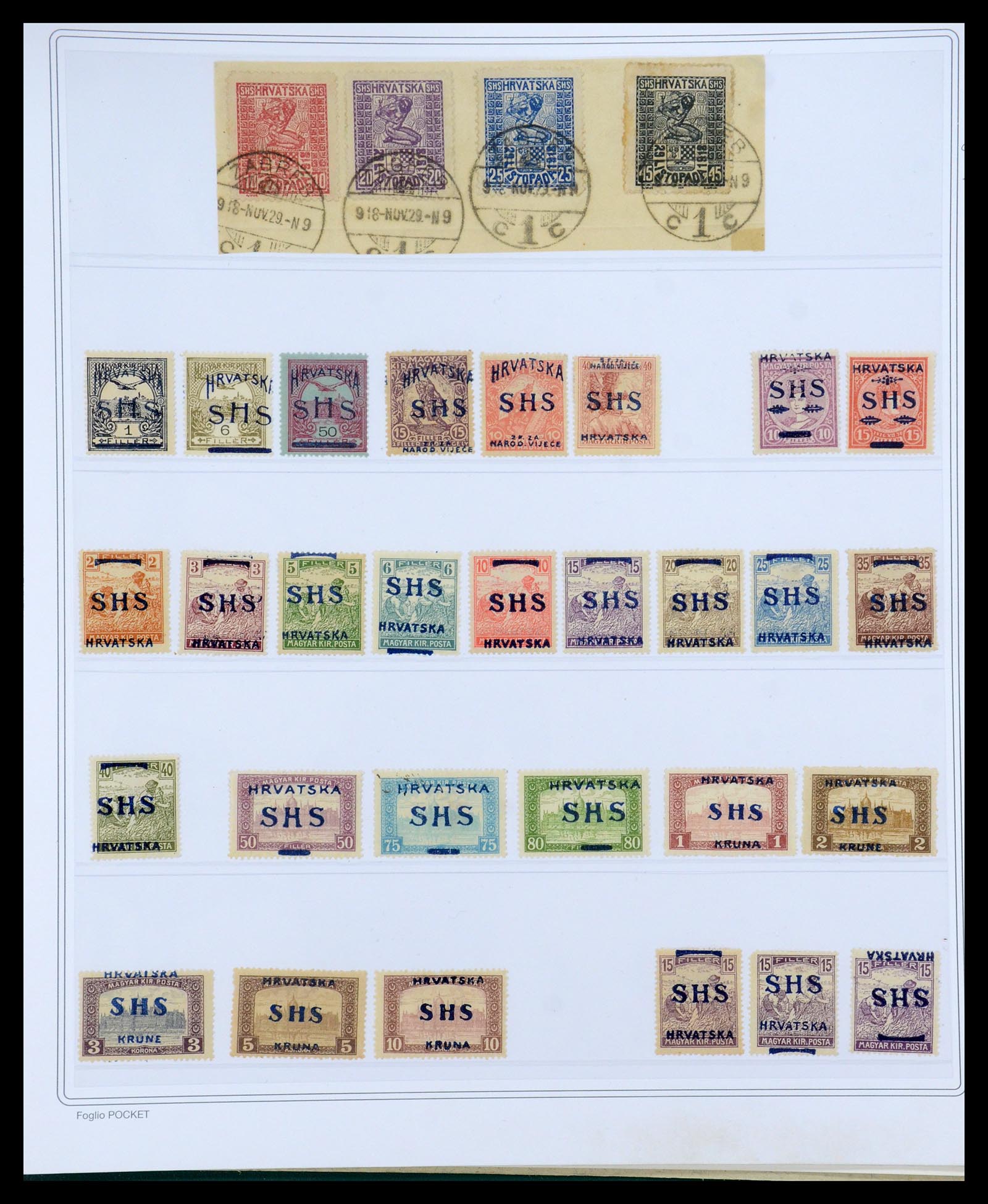 35742 055 - Postzegelverzameling 35742 Joegoslavië 1921-1950.