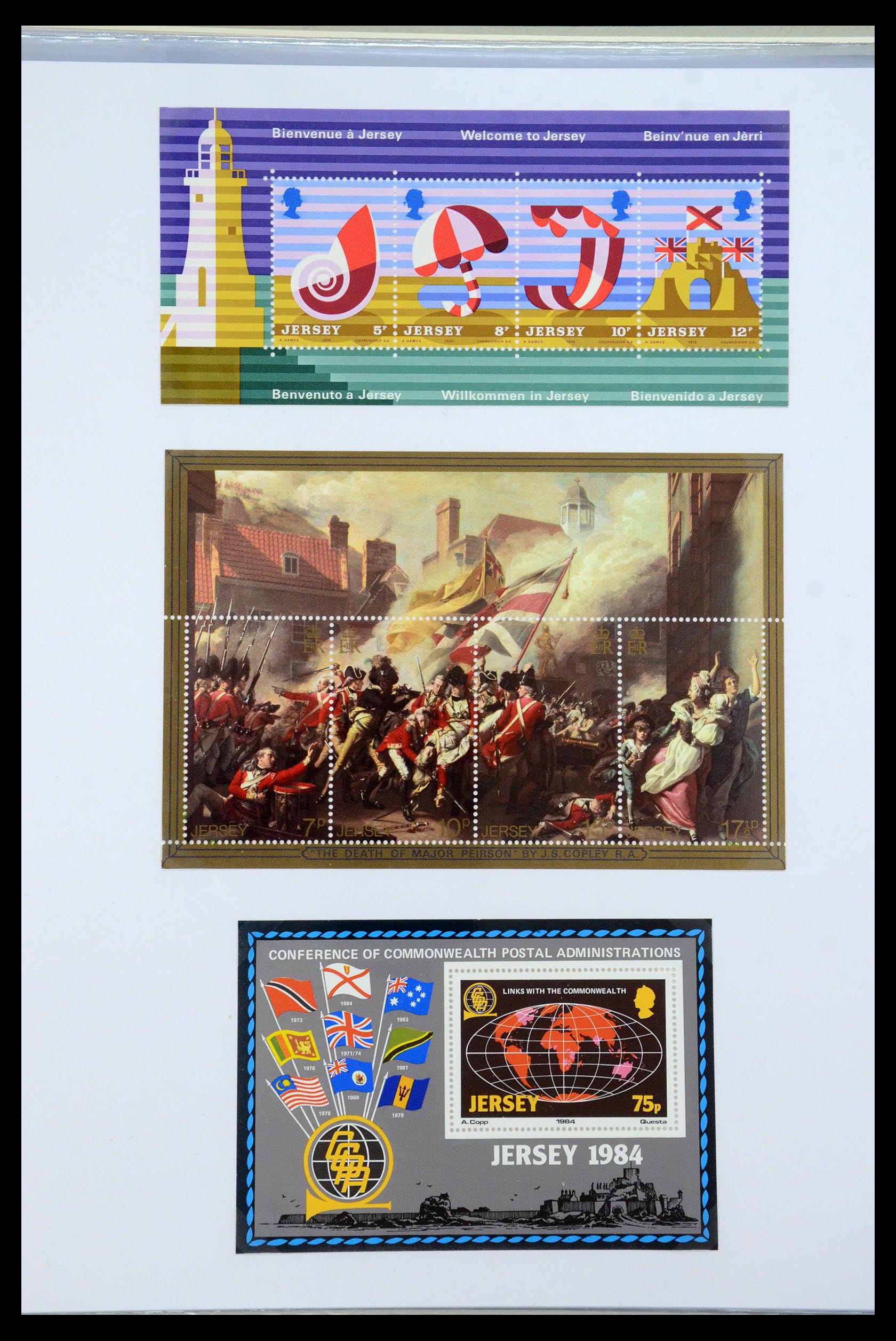 35743 001 - Postzegelverzameling 35743 Jersey 2004-2010.