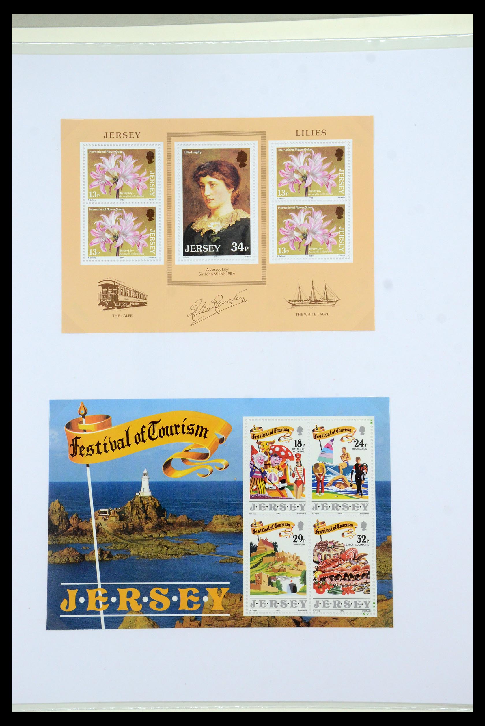 35743 002 - Stamp Collection 35743 Jersey 2004-2010.