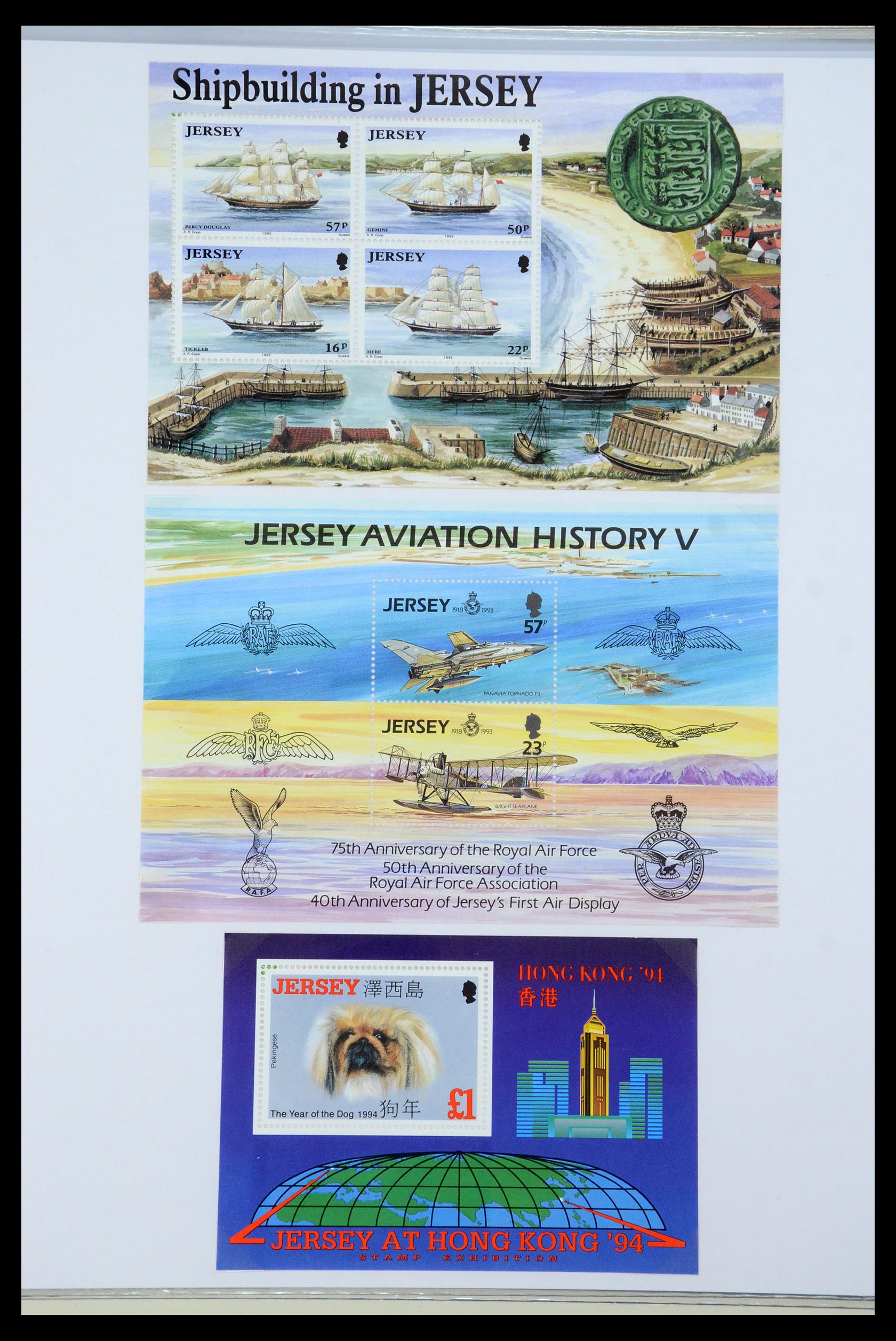 35743 003 - Postzegelverzameling 35743 Jersey 2004-2010.