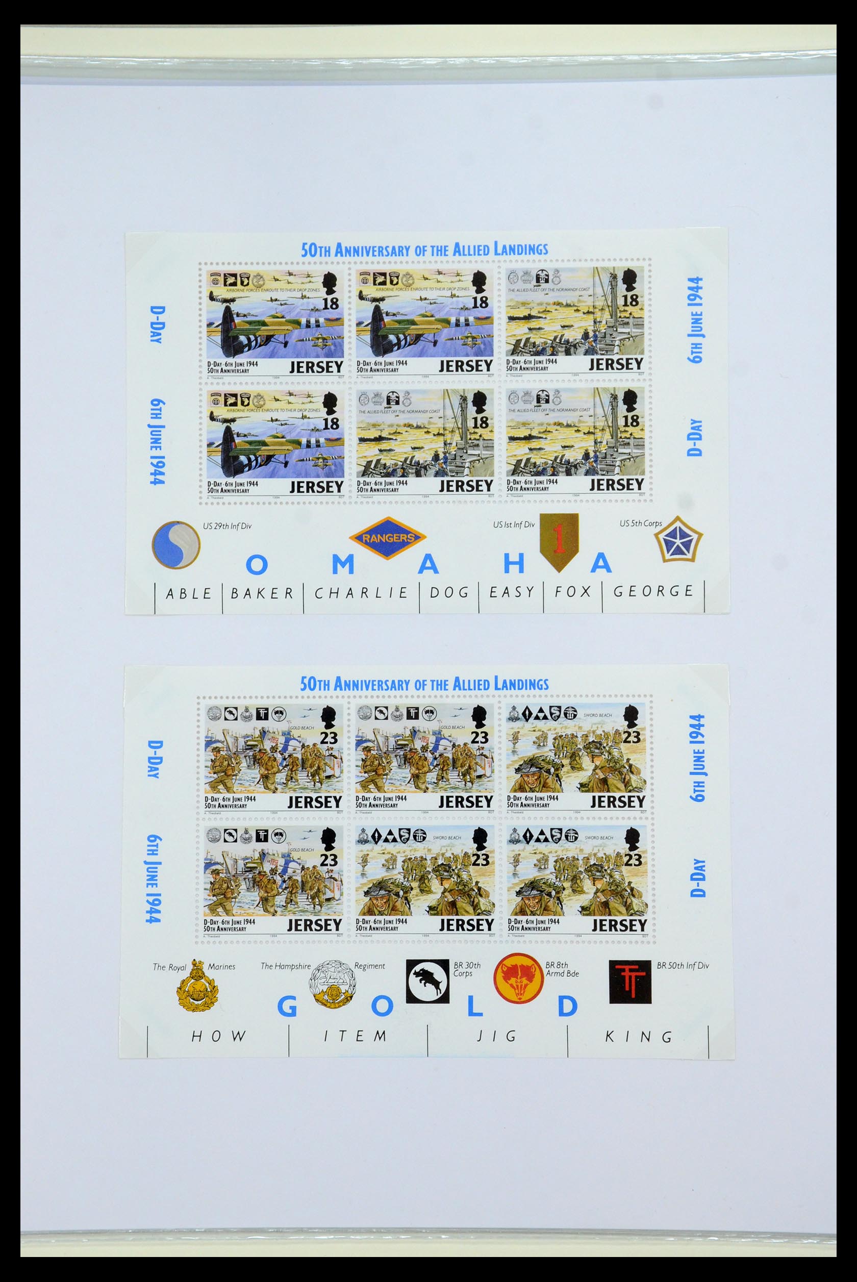 35743 004 - Postzegelverzameling 35743 Jersey 2004-2010.