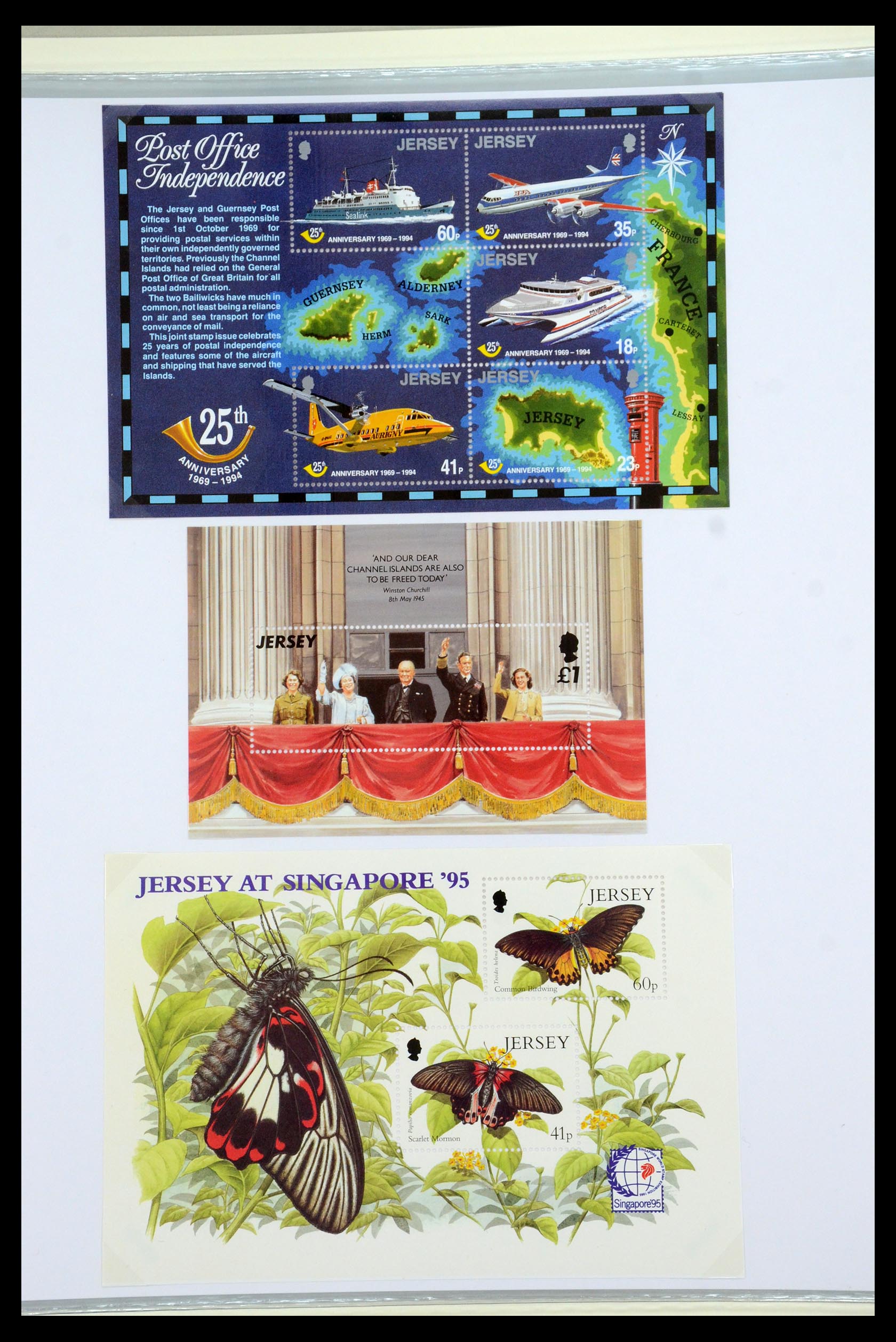 35743 006 - Postzegelverzameling 35743 Jersey 2004-2010.
