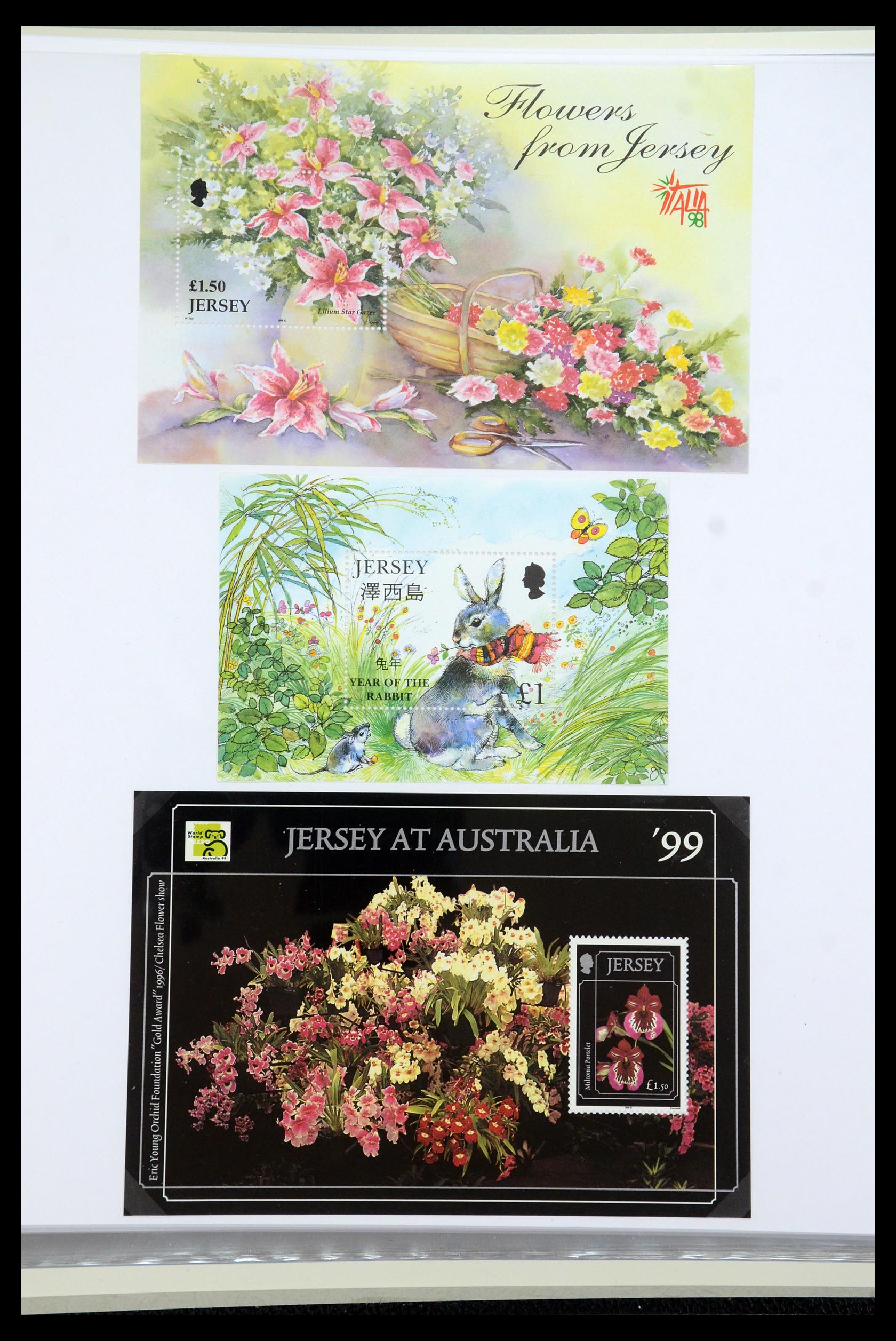 35743 011 - Postzegelverzameling 35743 Jersey 2004-2010.