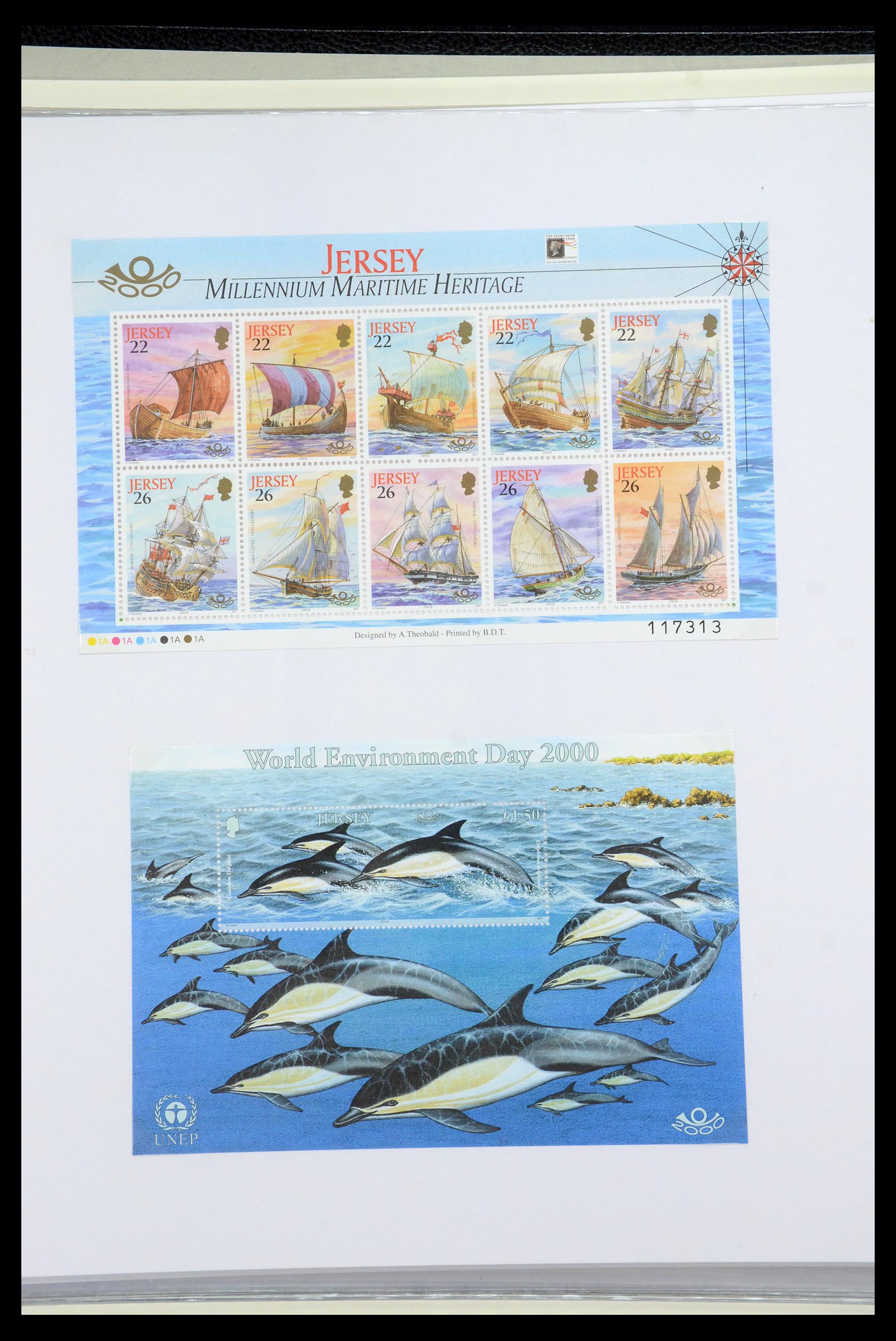 35743 014 - Stamp Collection 35743 Jersey 2004-2010.