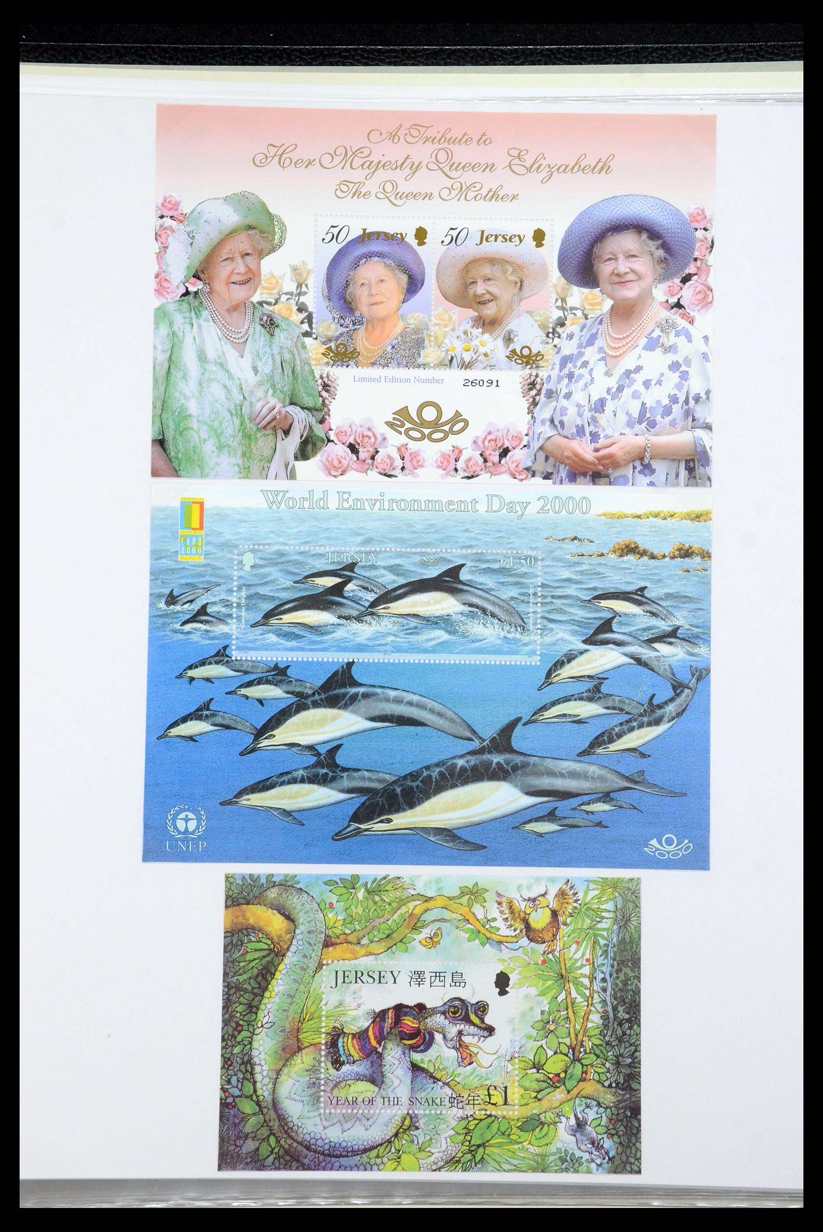 35743 015 - Postzegelverzameling 35743 Jersey 2004-2010.