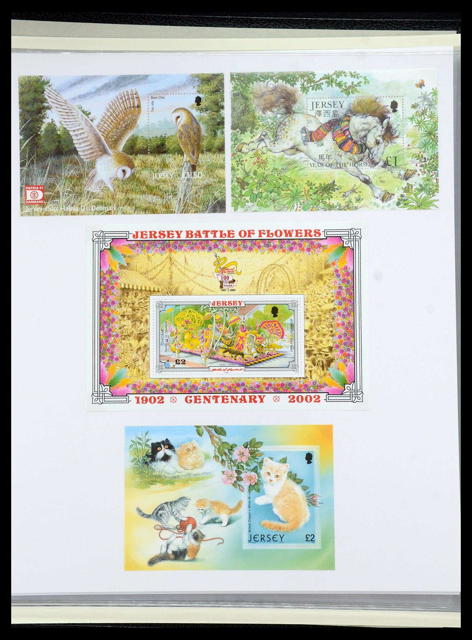 35743 018 - Postzegelverzameling 35743 Jersey 2004-2010.