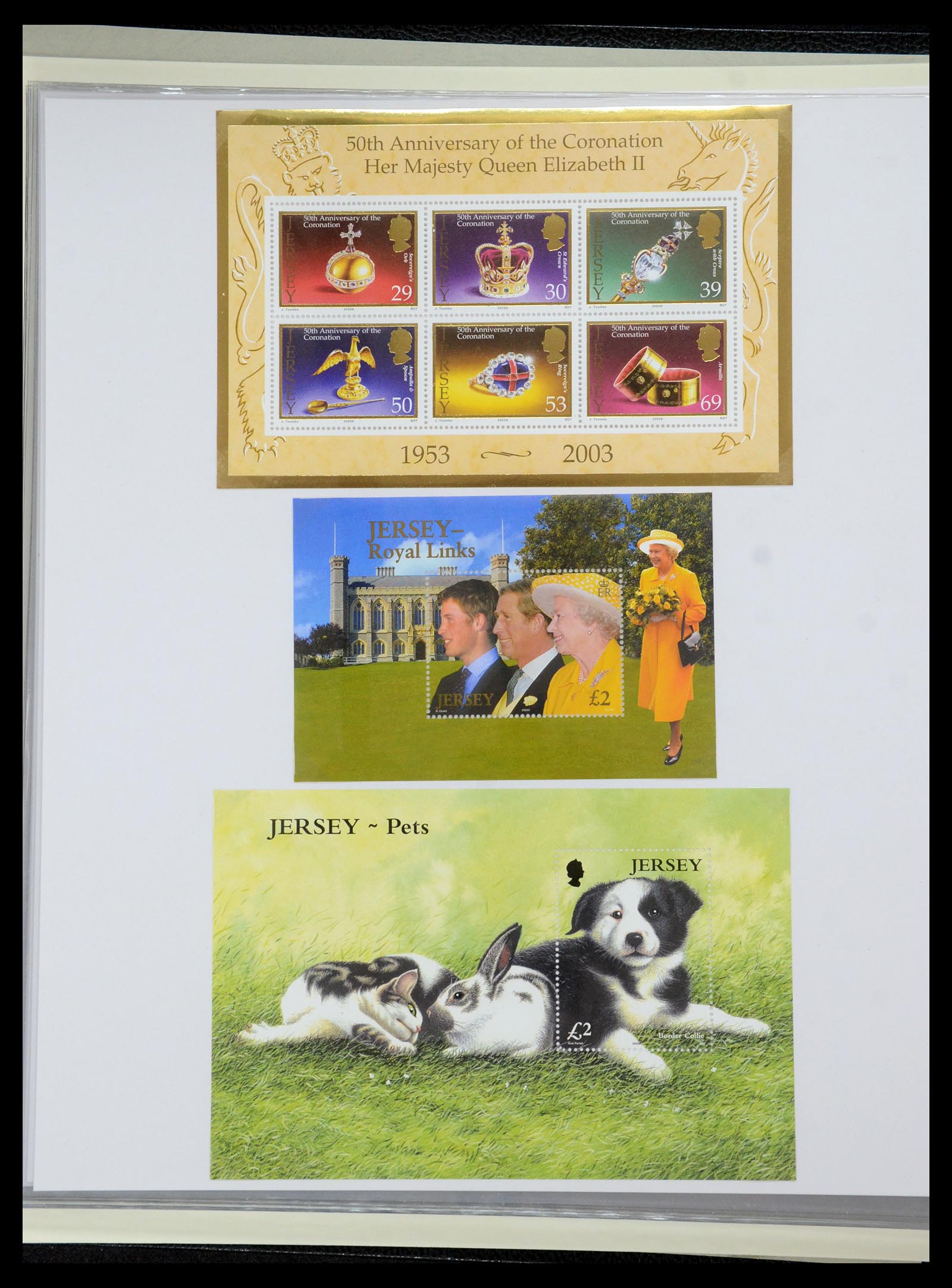 35743 021 - Postzegelverzameling 35743 Jersey 2004-2010.