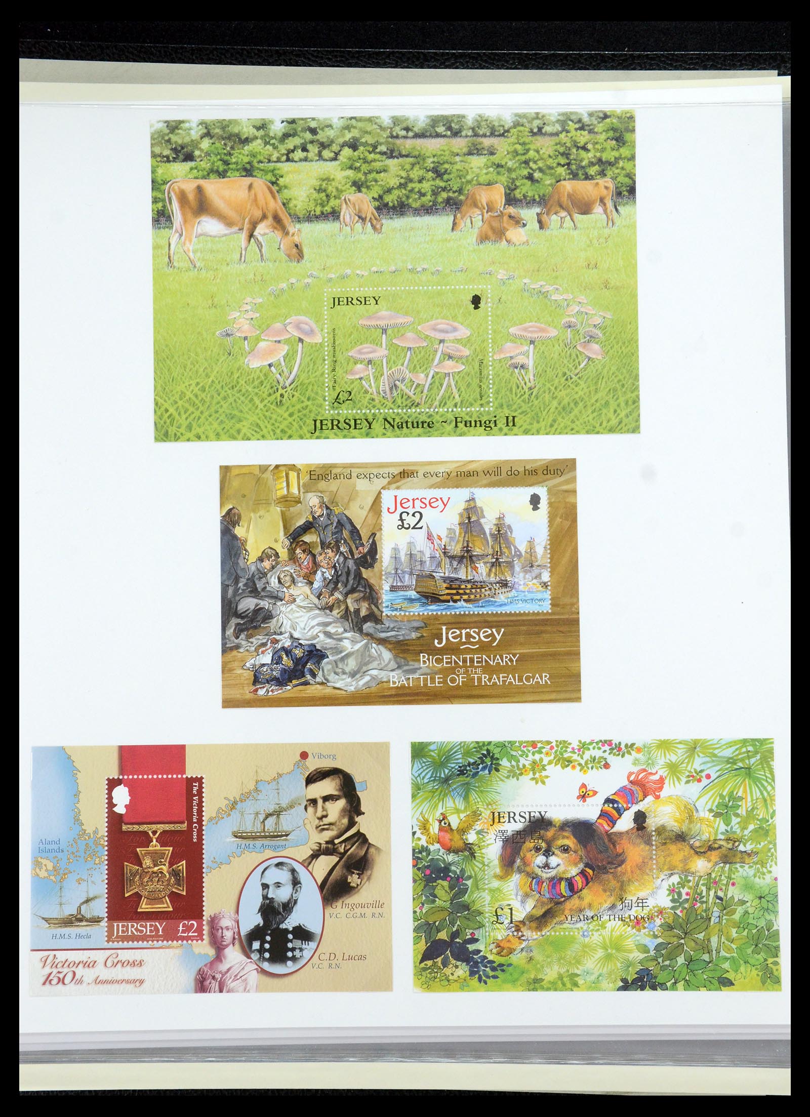 35743 024 - Postzegelverzameling 35743 Jersey 2004-2010.