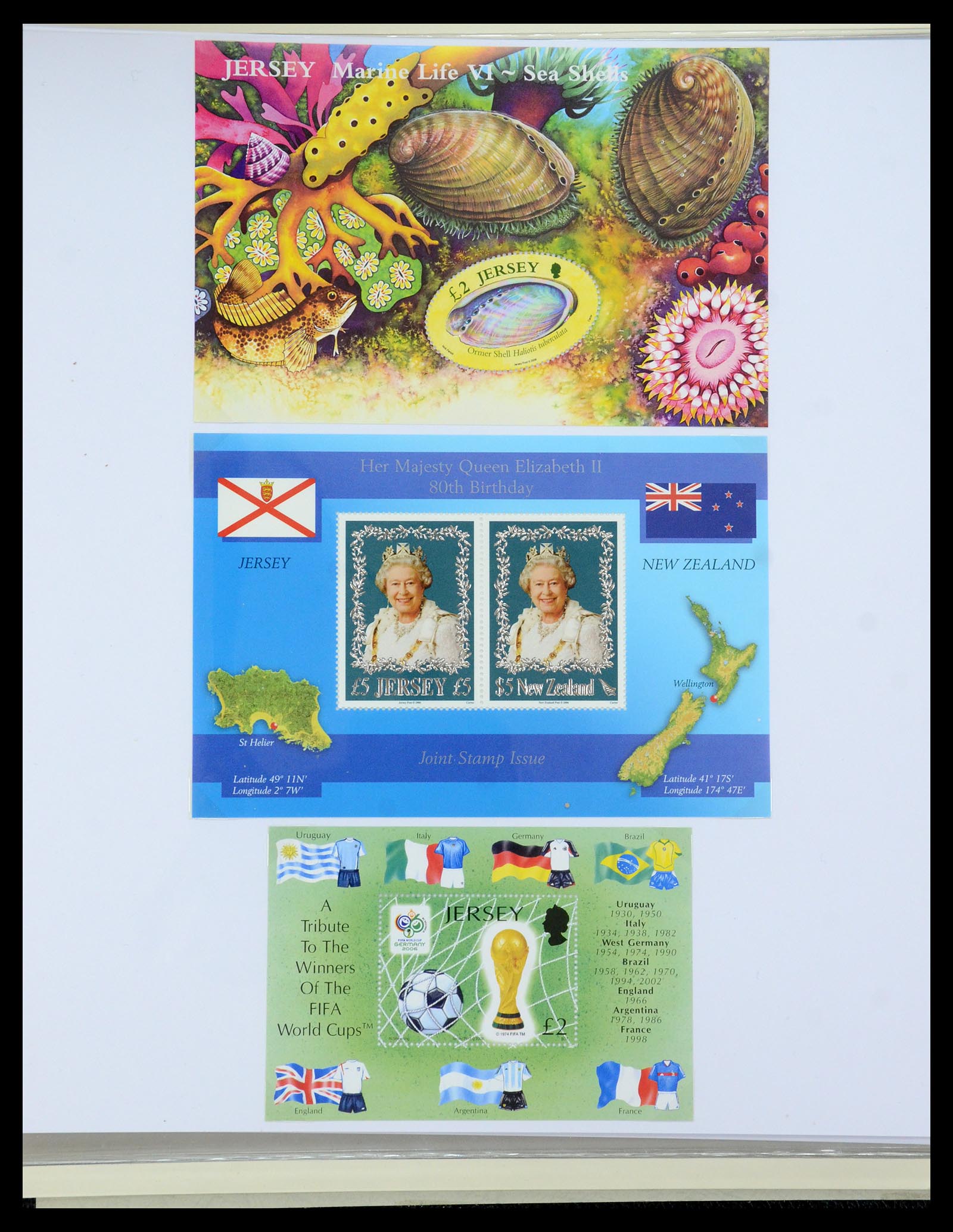 35743 025 - Stamp Collection 35743 Jersey 2004-2010.