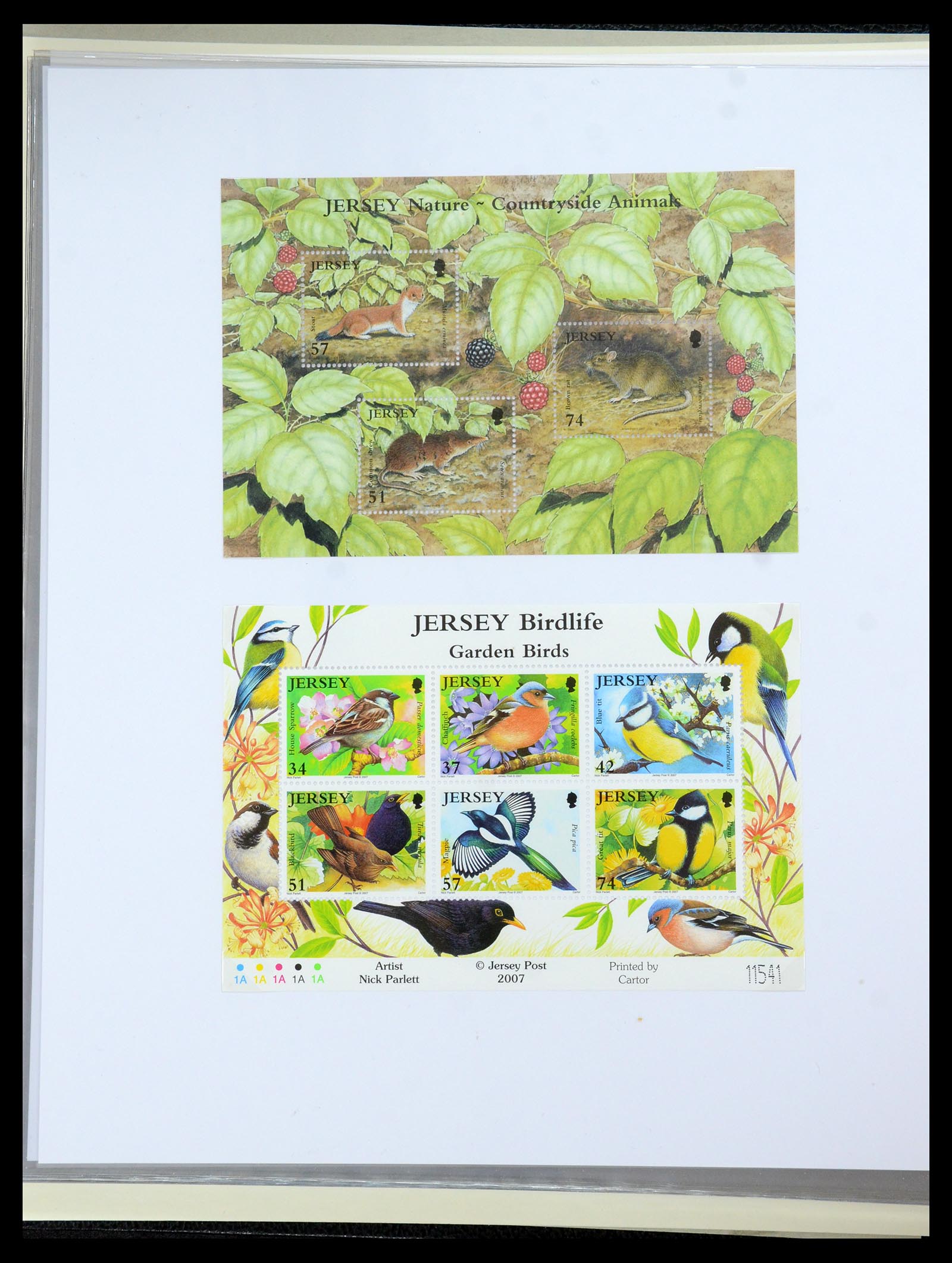 35743 029 - Postzegelverzameling 35743 Jersey 2004-2010.
