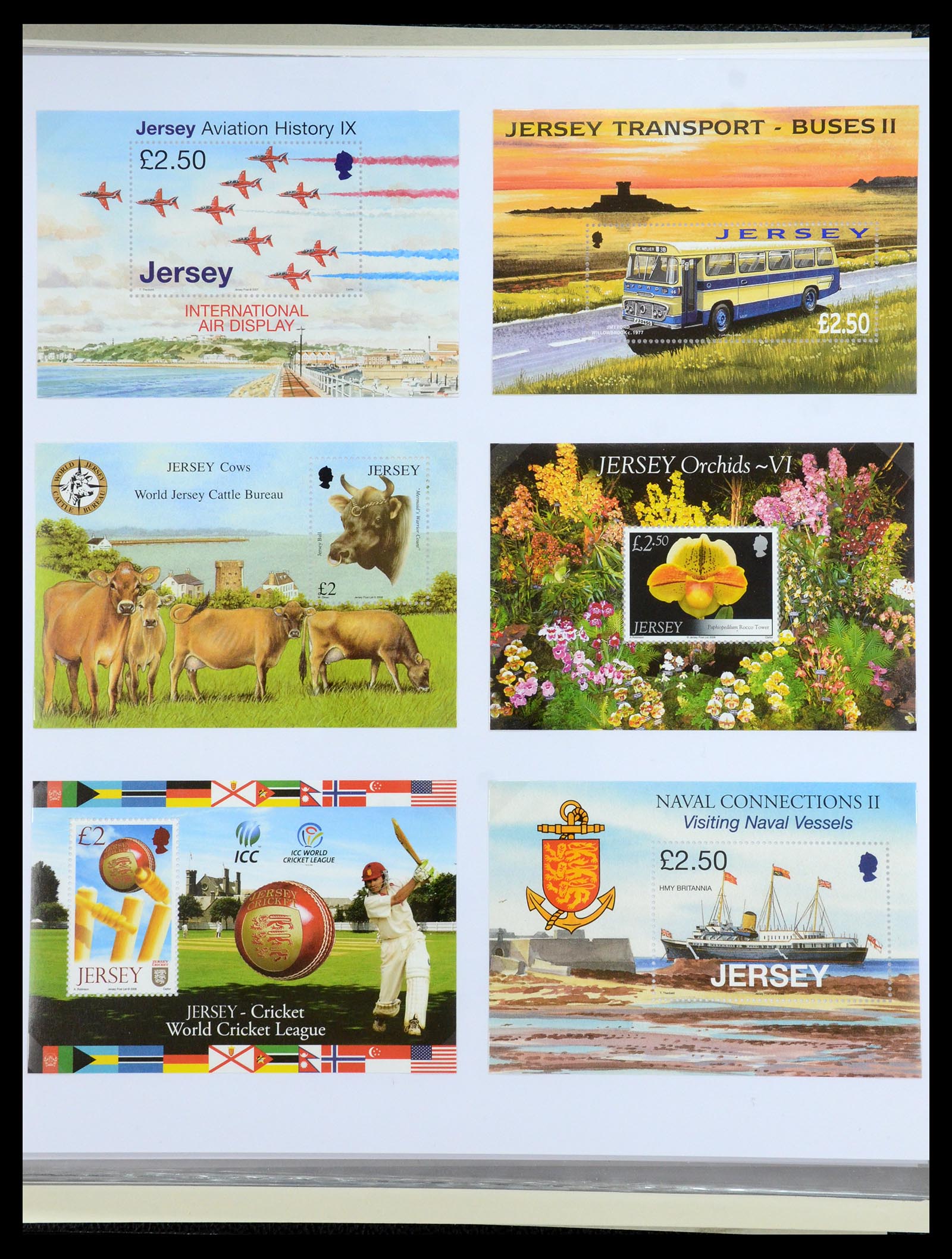 35743 030 - Stamp Collection 35743 Jersey 2004-2010.