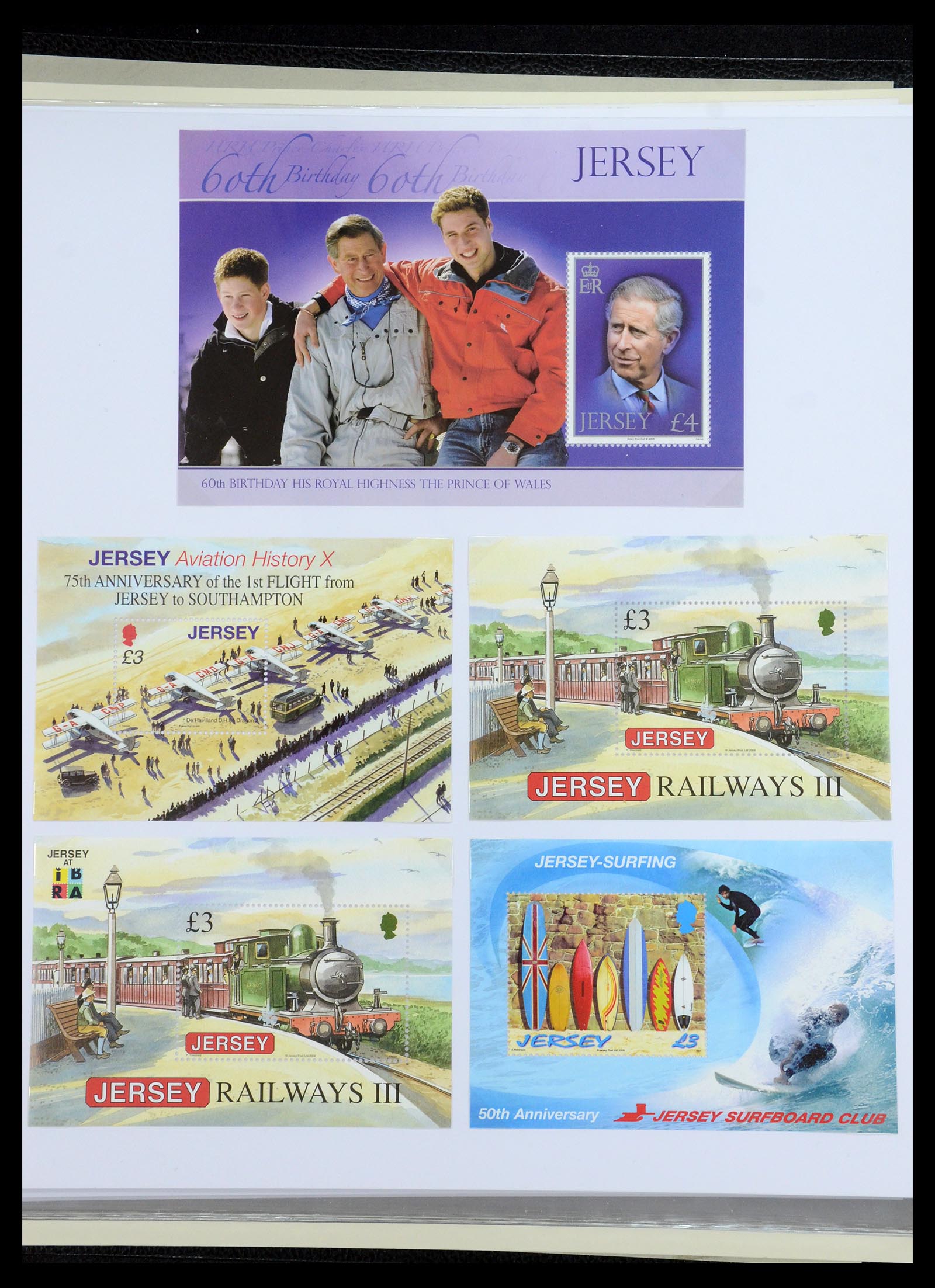 35743 032 - Postzegelverzameling 35743 Jersey 2004-2010.