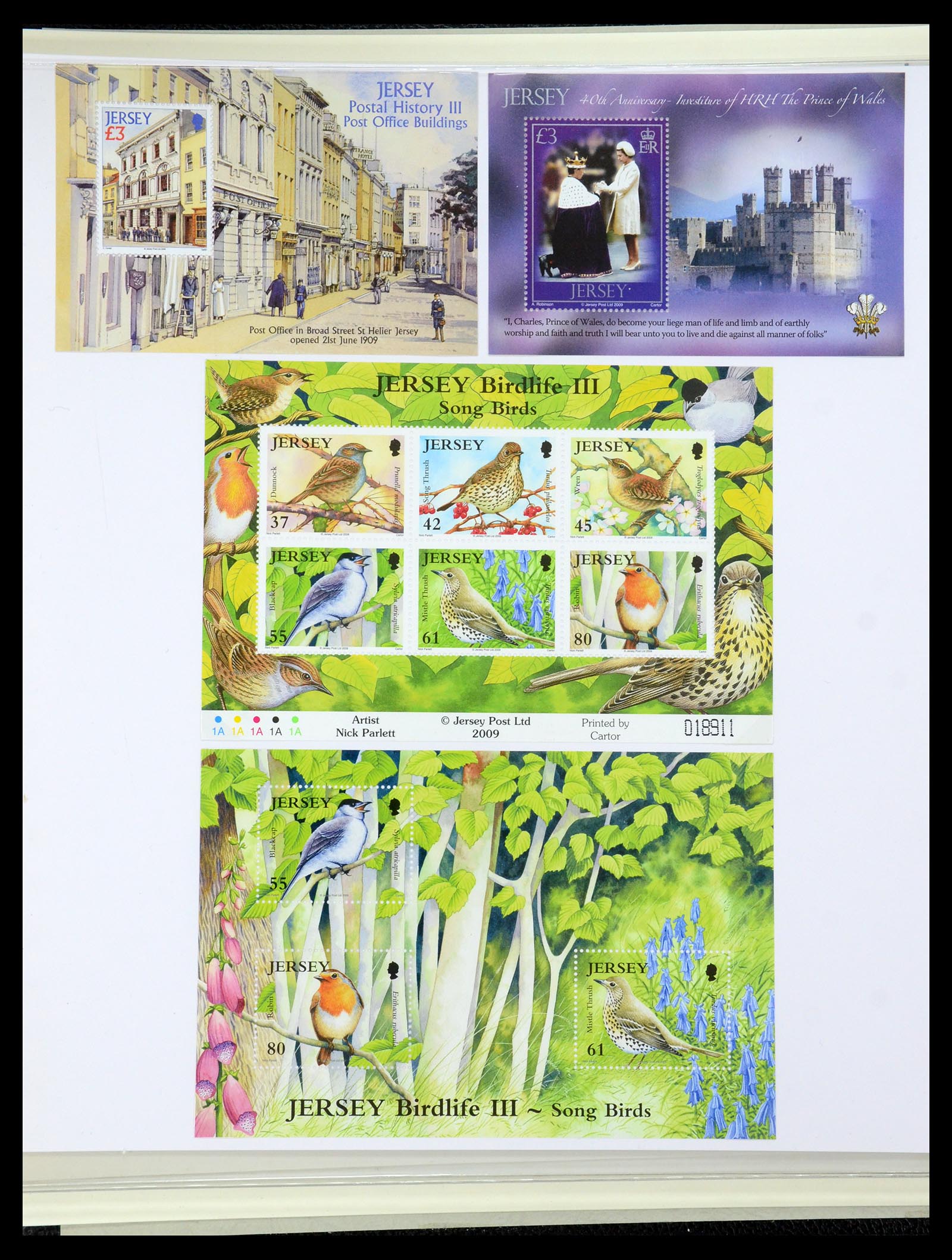 35743 033 - Postzegelverzameling 35743 Jersey 2004-2010.