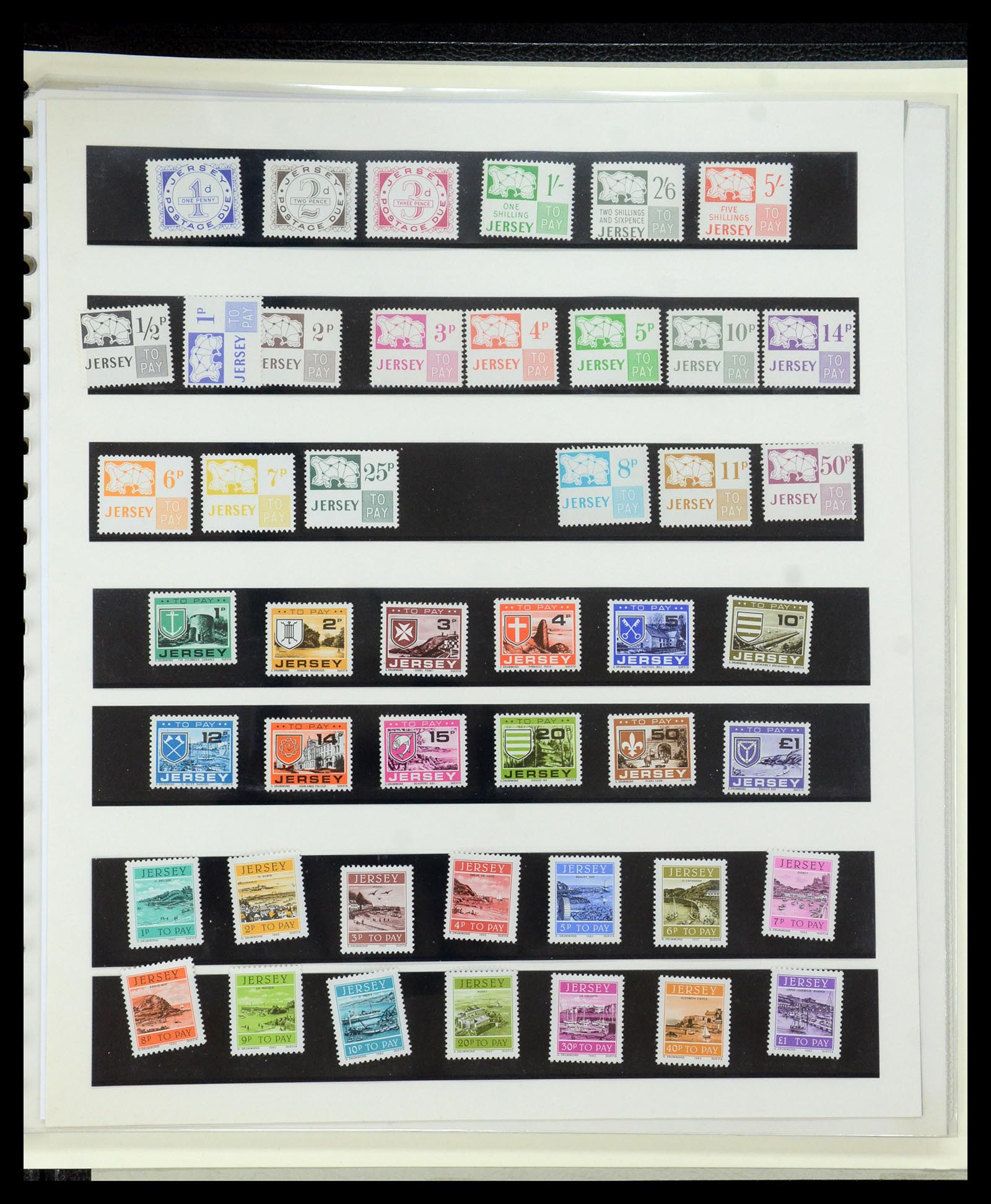 35743 035 - Postzegelverzameling 35743 Jersey 2004-2010.
