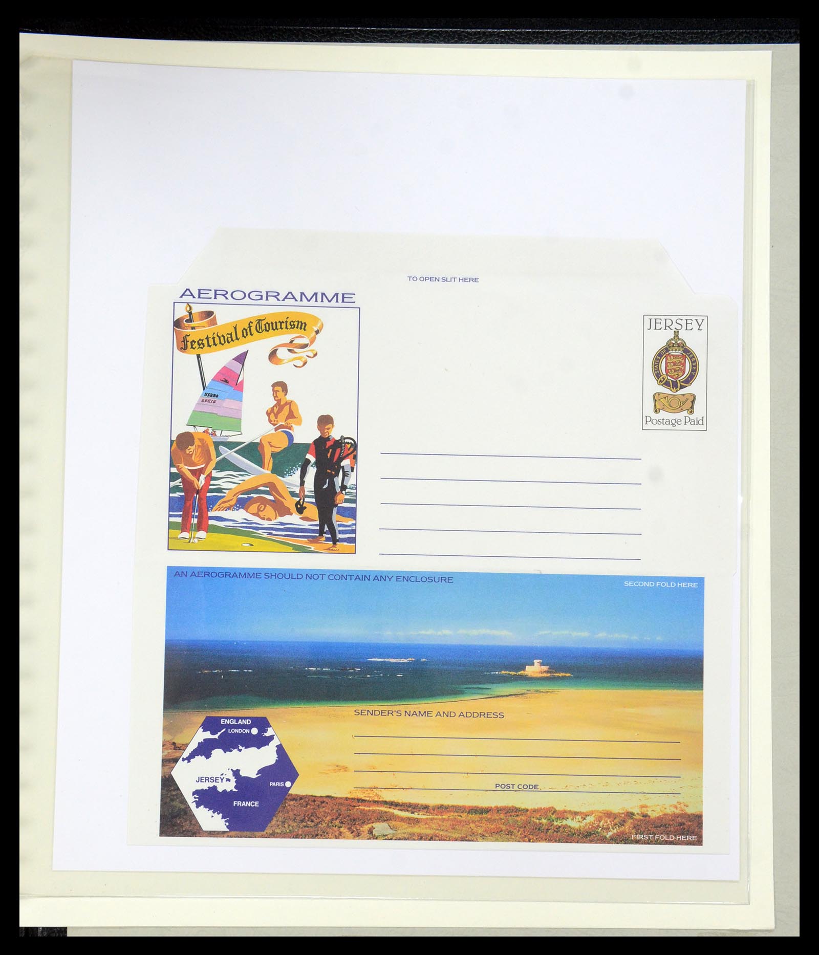 35743 041 - Postzegelverzameling 35743 Jersey 2004-2010.