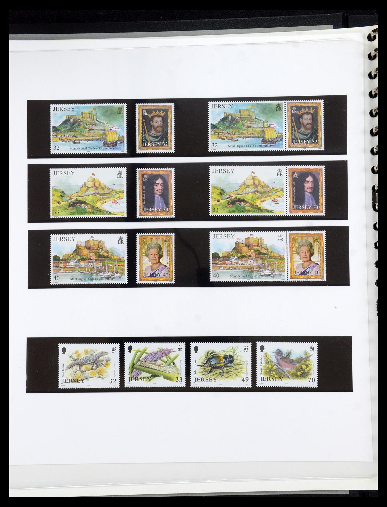 35743 045 - Postzegelverzameling 35743 Jersey 2004-2010.