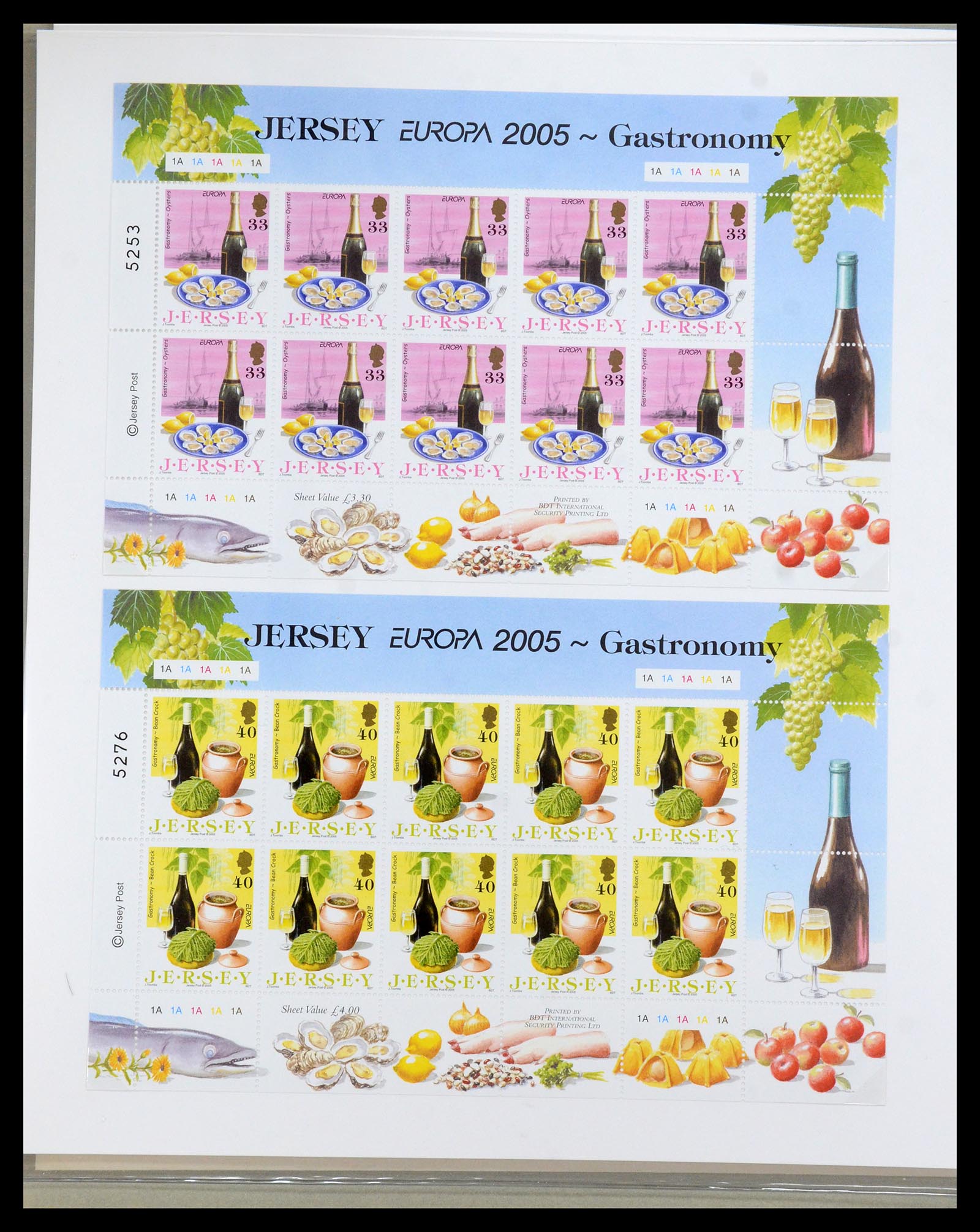 35743 049 - Postzegelverzameling 35743 Jersey 2004-2010.