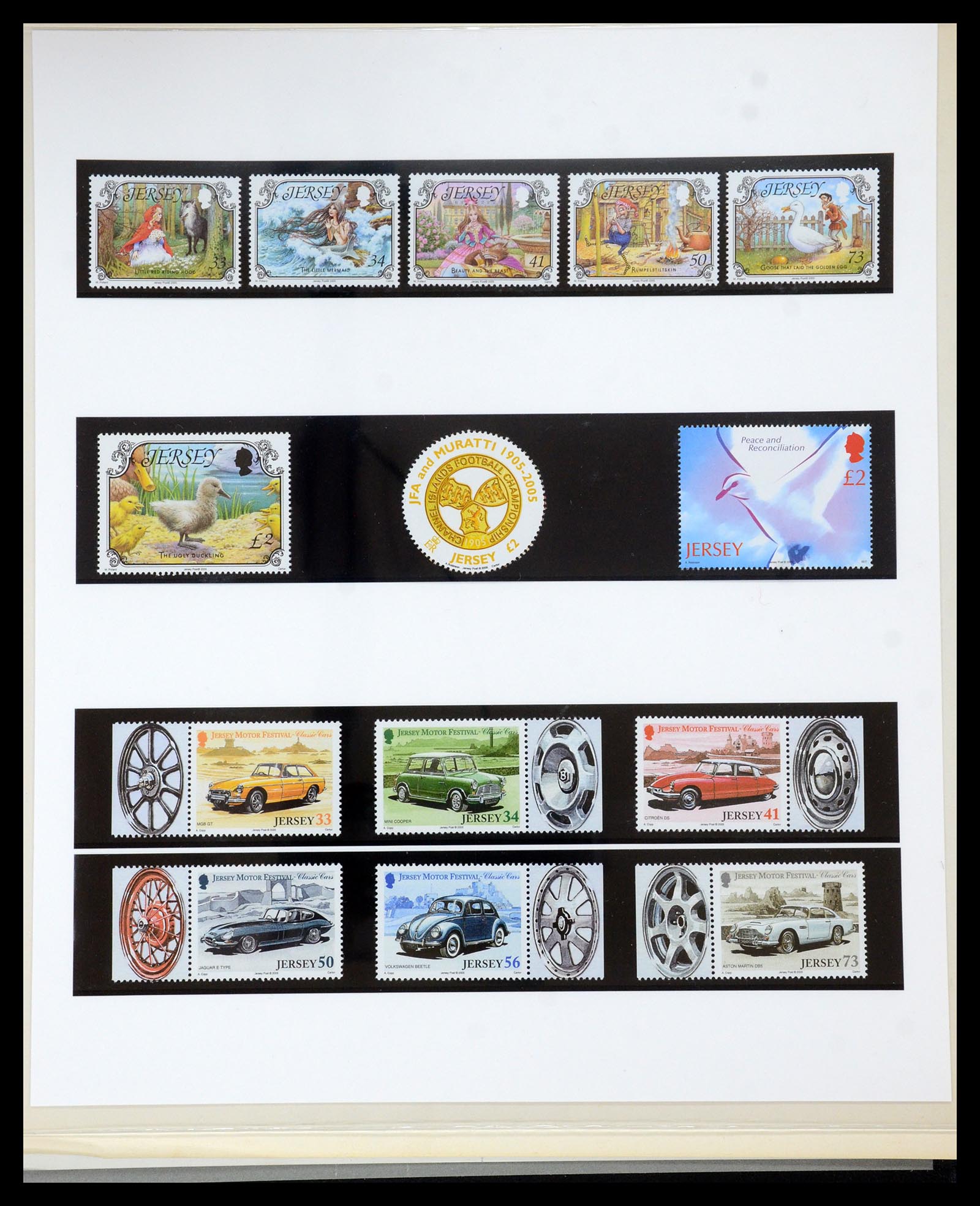 35743 051 - Postzegelverzameling 35743 Jersey 2004-2010.