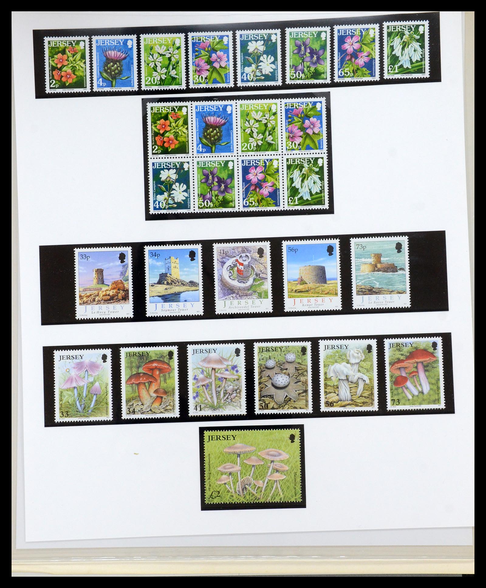 35743 052 - Postzegelverzameling 35743 Jersey 2004-2010.