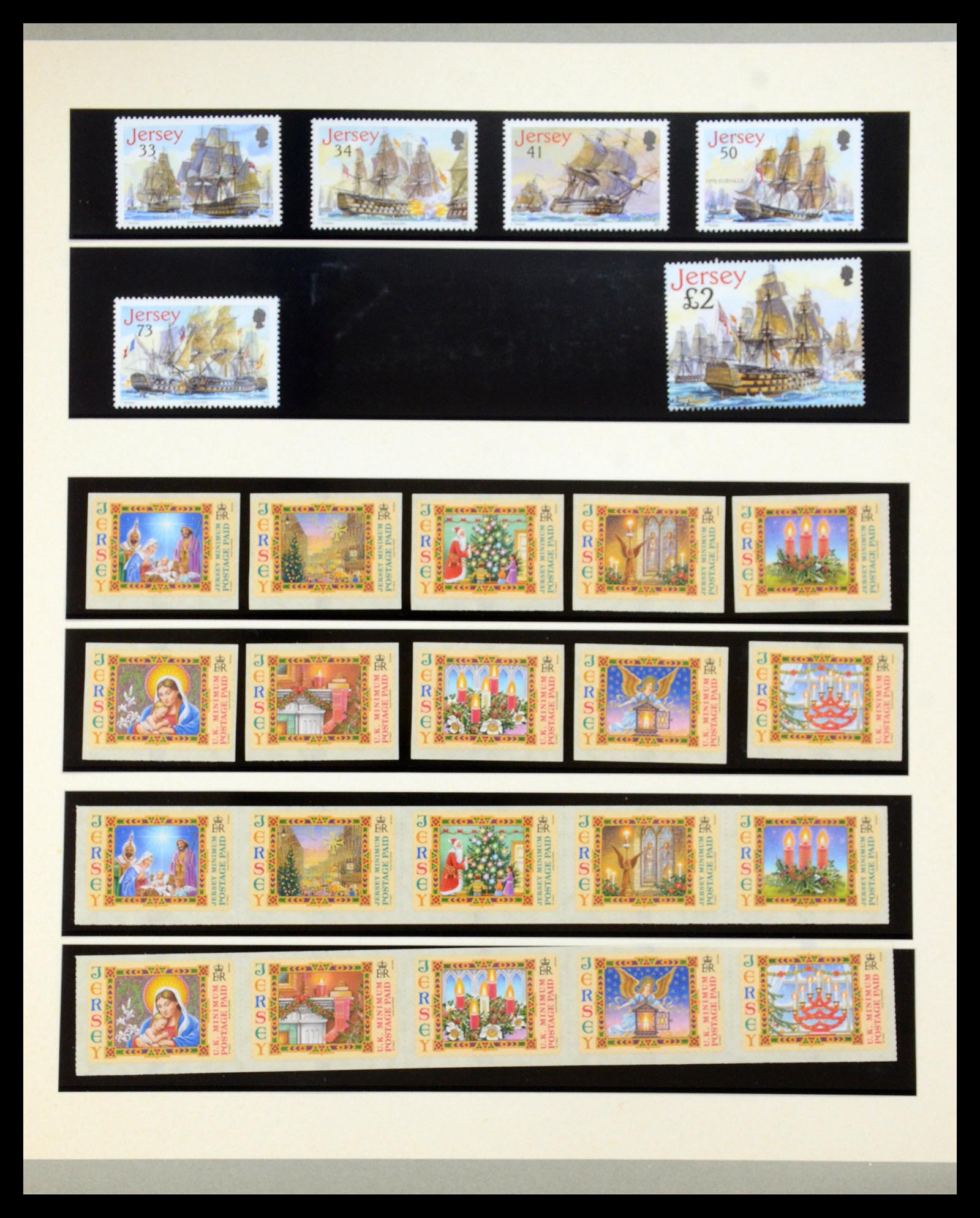 35743 053 - Postzegelverzameling 35743 Jersey 2004-2010.