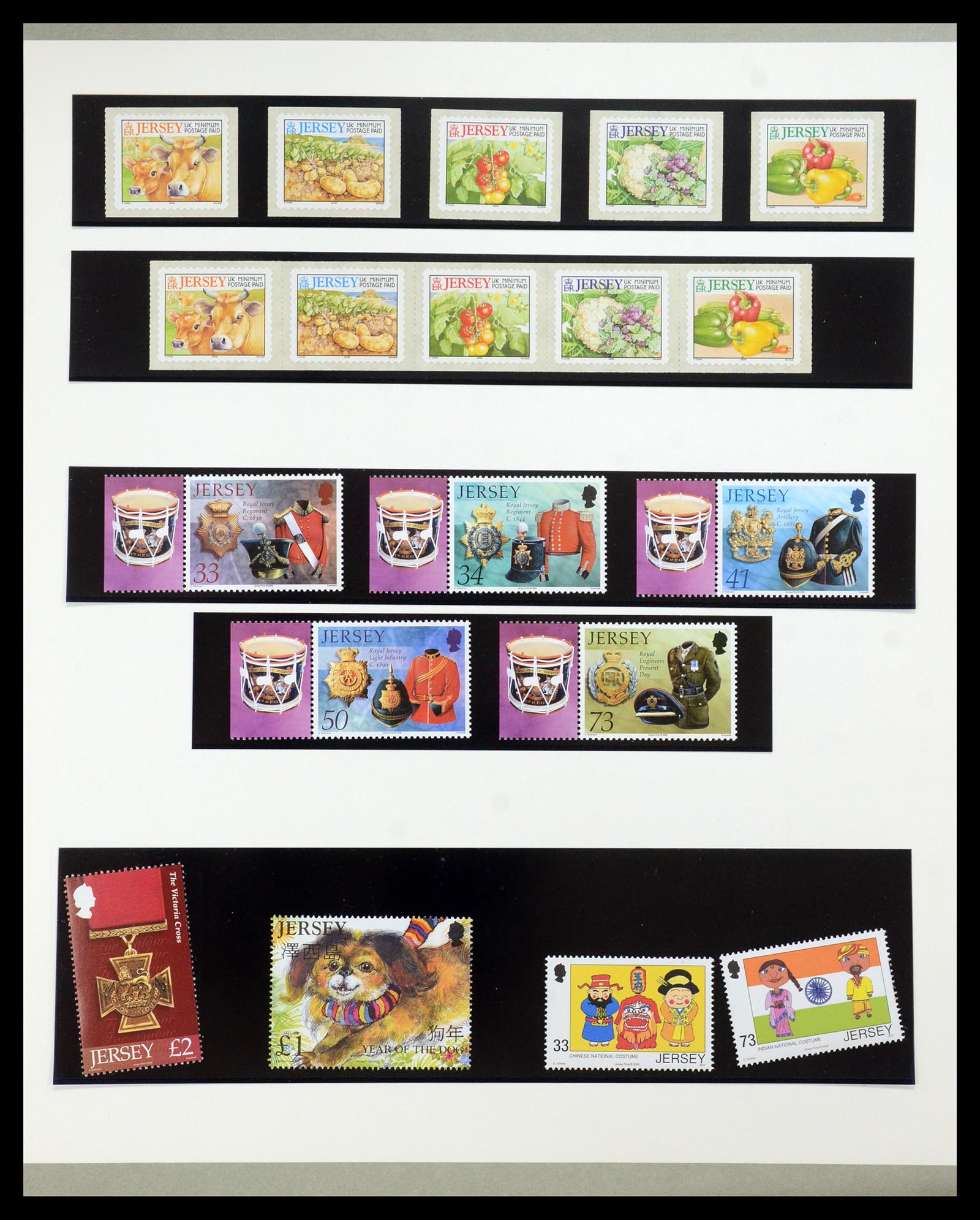 35743 054 - Postzegelverzameling 35743 Jersey 2004-2010.