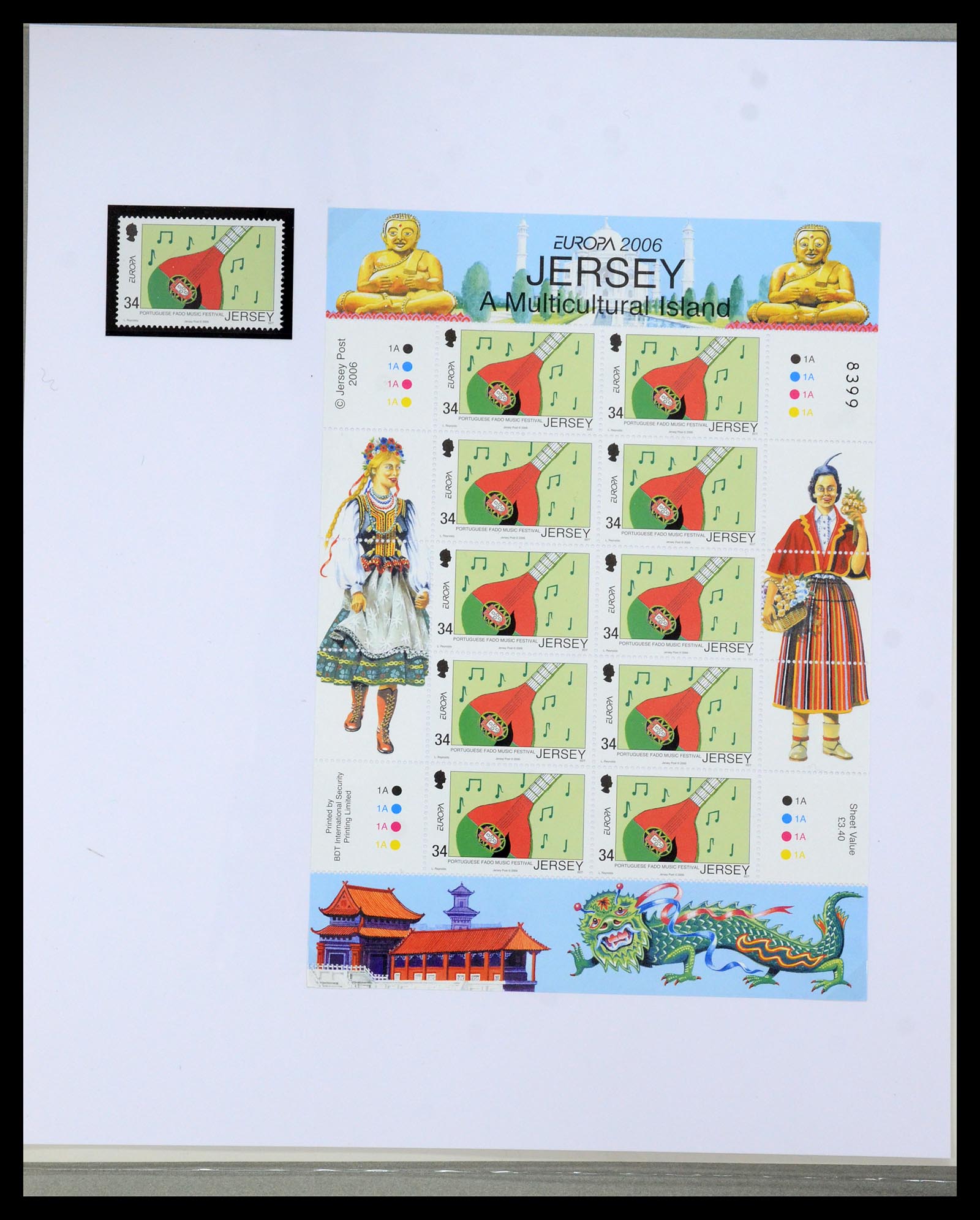 35743 055 - Postzegelverzameling 35743 Jersey 2004-2010.