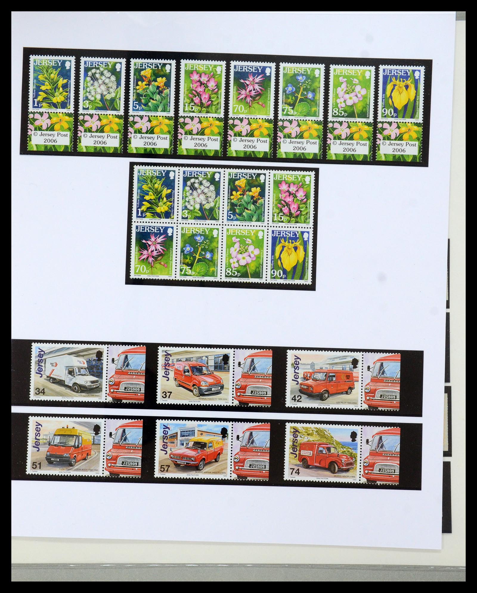 35743 058 - Postzegelverzameling 35743 Jersey 2004-2010.