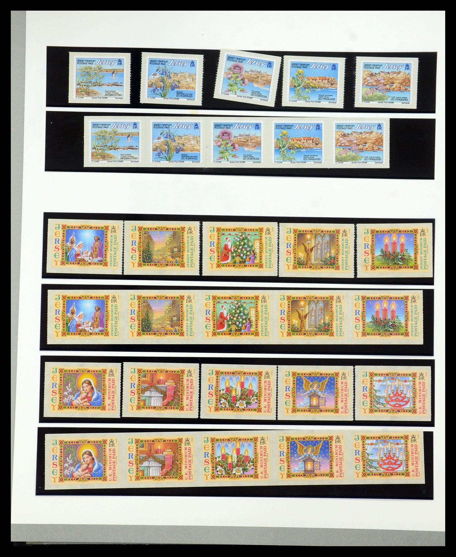 35743 060 - Postzegelverzameling 35743 Jersey 2004-2010.